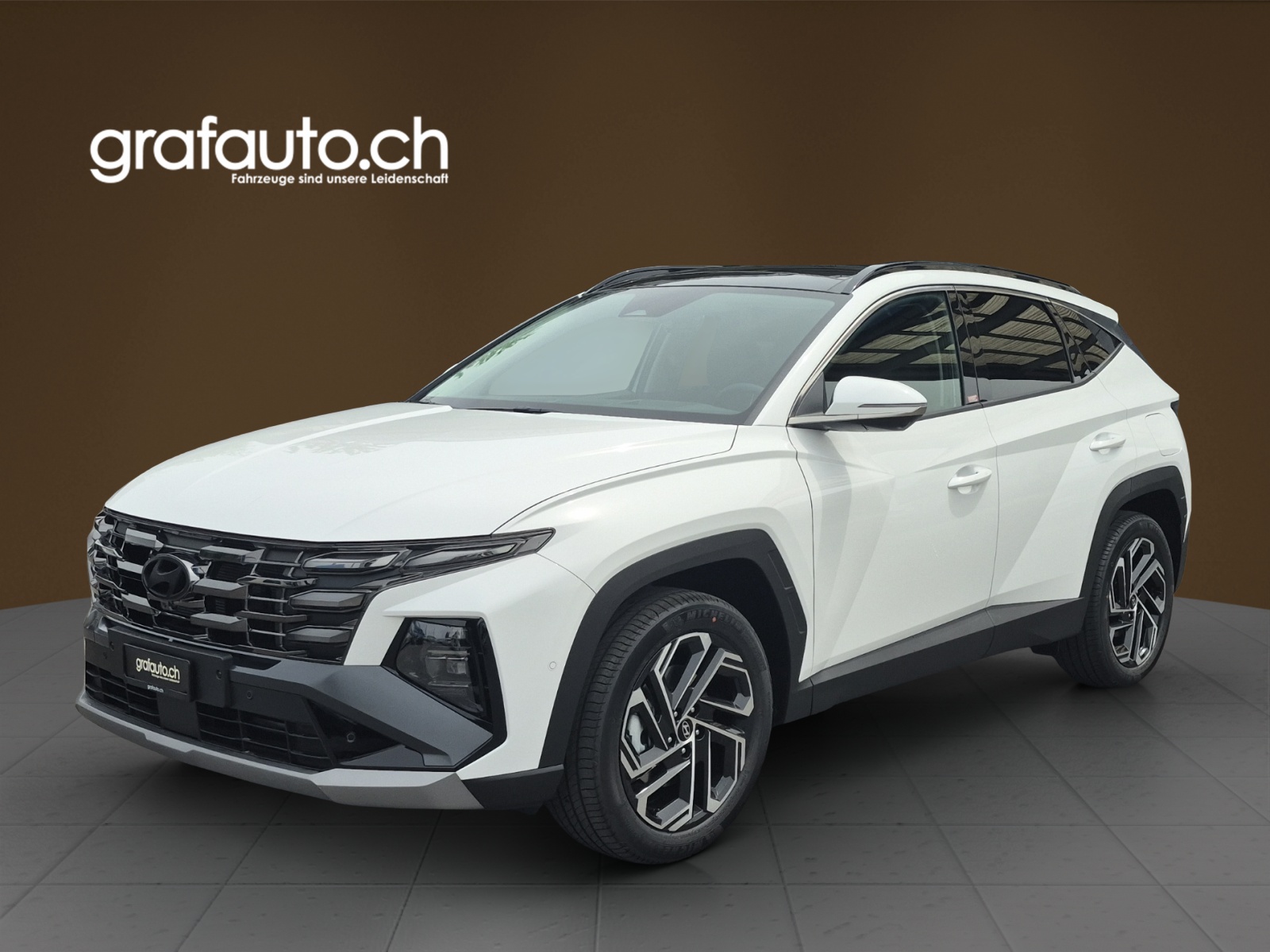 HYUNDAI Tucson 1.6 T-GDi HEV Vertex Sw Swiss Edition-image-1