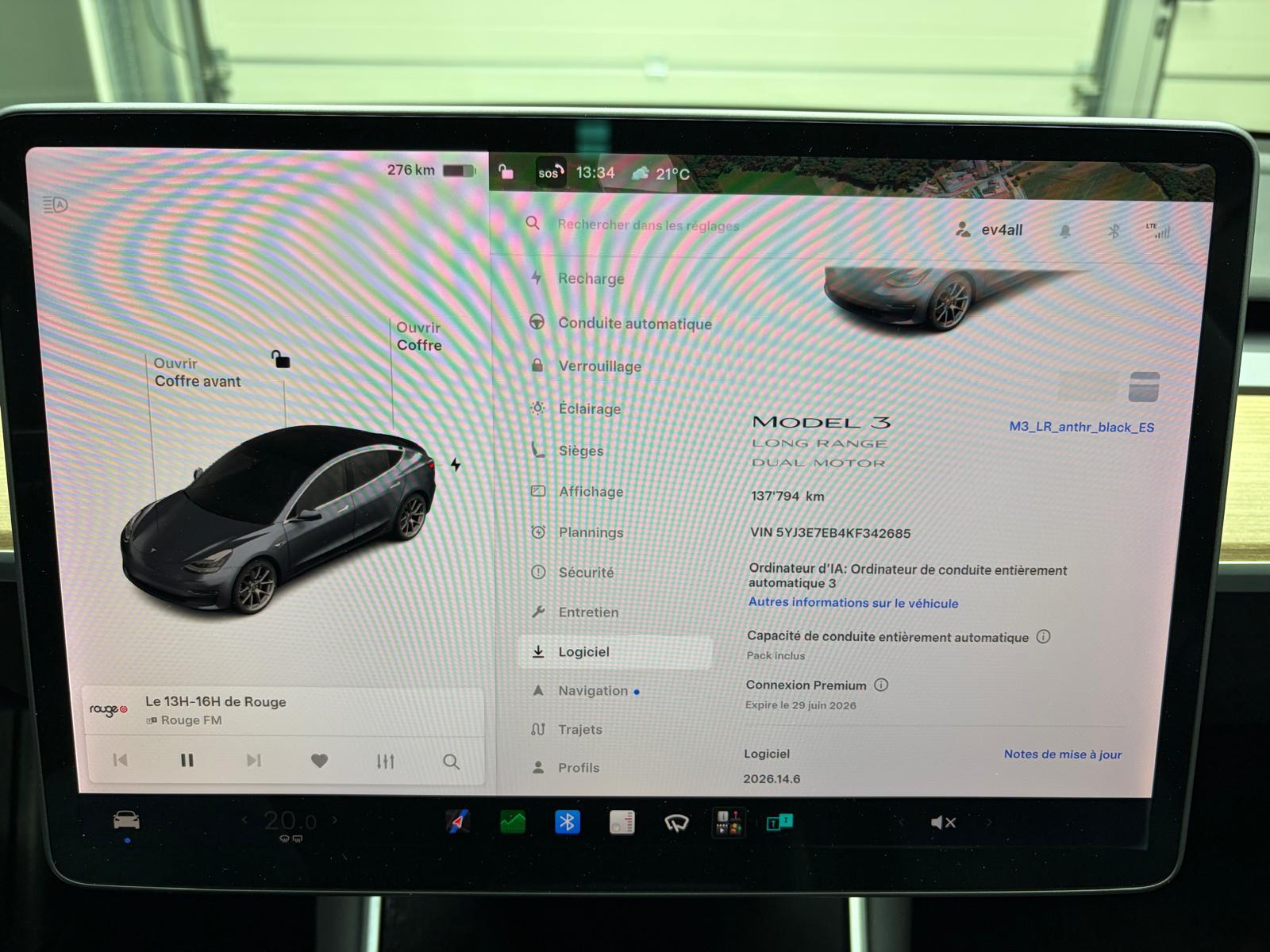 TESLA Model 3 Long Range Dual Motor AWD - Full Self Driving Capability-image-17