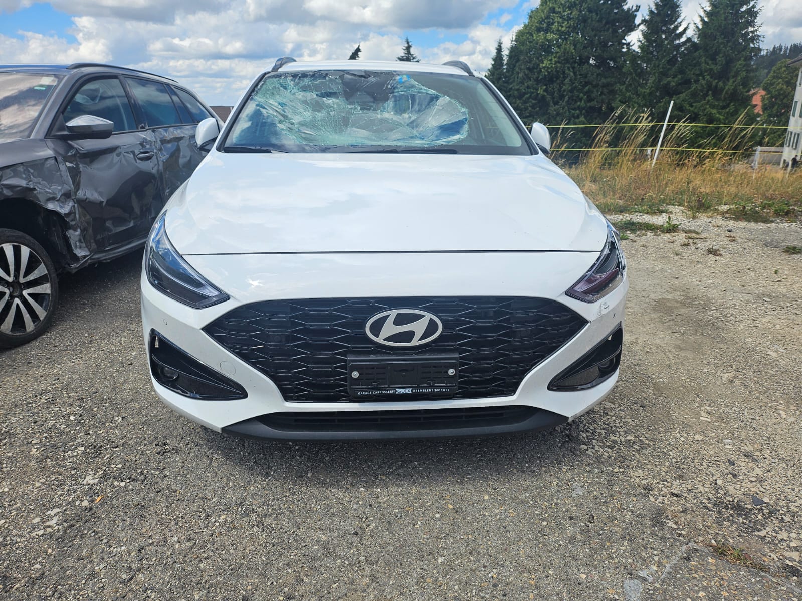 HYUNDAI i30 Wagon 1.0 T-GDi Origo 48V MH DCT beschadig endomagée-image-3