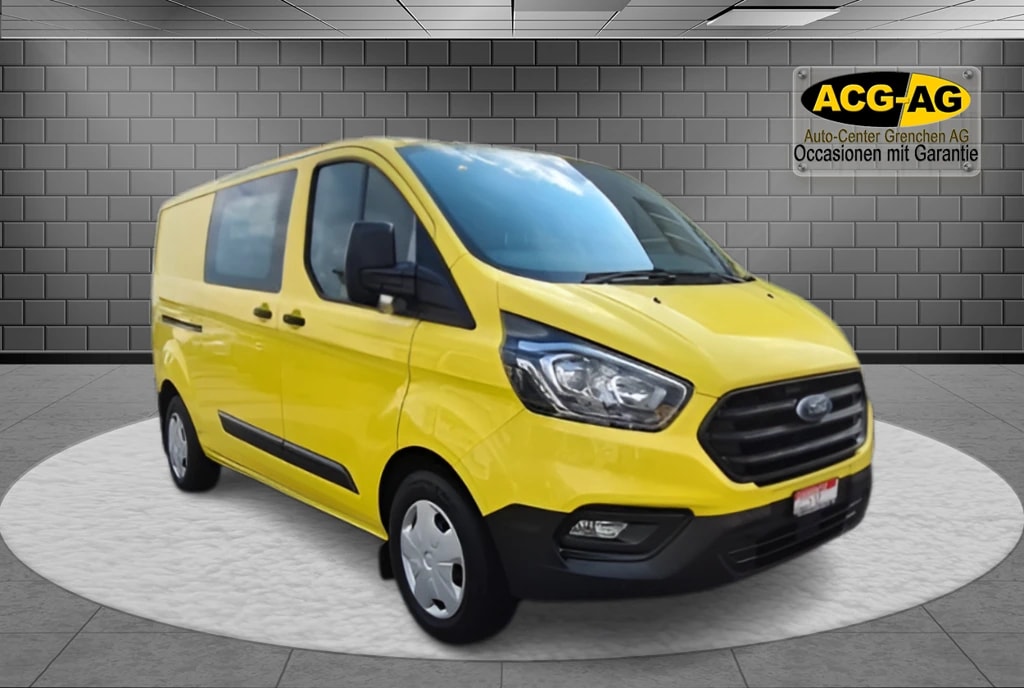 FORD Transit Custom Van 340 L2H1 Trend ** L2 H1 **130 PS ** Gr-Navi ** Anh-Kupplung ** 3-Plätzer ** Werkstatt-Einrichtung ** Ab MFK-image-0