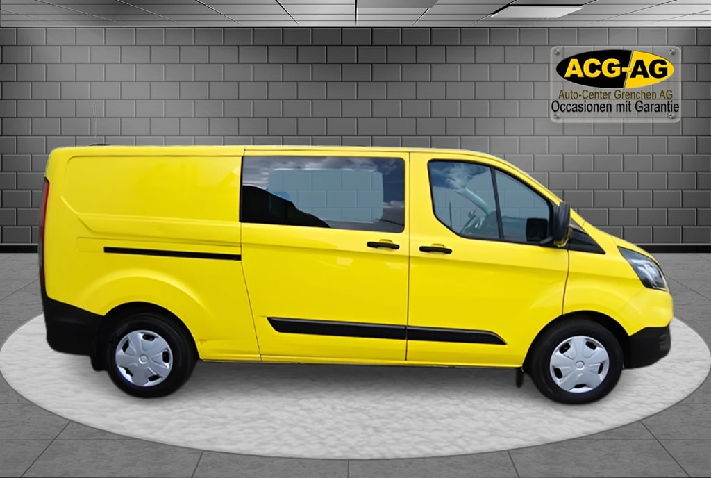 FORD Transit Custom Van 340 L2H1 Trend ** L2 H1 **130 PS ** Gr-Navi ** Anh-Kupplung ** 3-Plätzer ** Werkstatt-Einrichtung ** Ab MFK-image-4