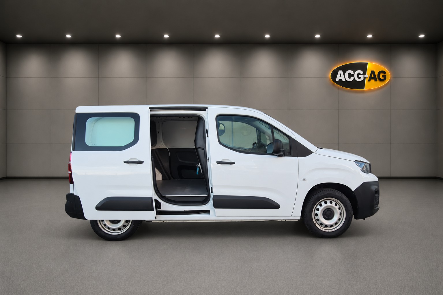 PEUGEOT Partner 1.5 Blue HDi s/s Asphalt 1000kg ** 130 PS ** 3-Plätzer ** RF-Kamera ** Frischn Ab MFK & Service **-image-8