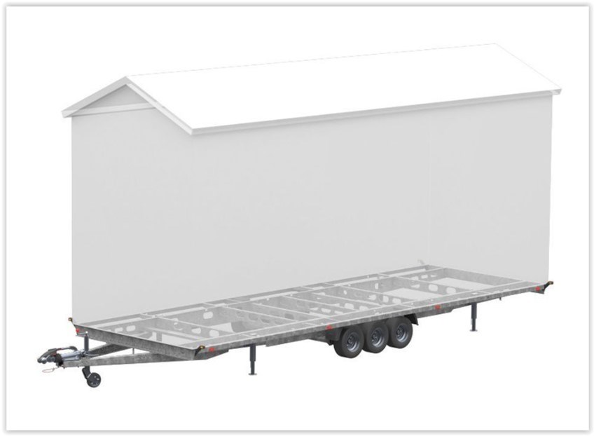 AUTOTRAILER Châssis Tridem L8400-image-1