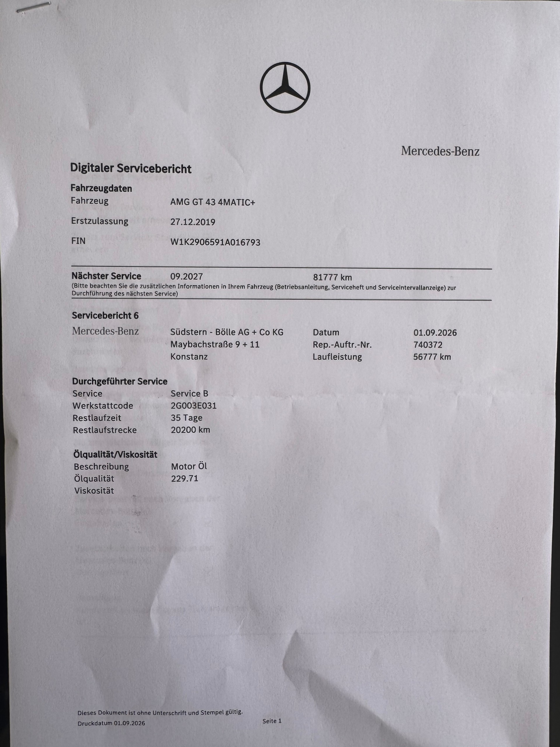 MERCEDES-BENZ AMG GT 43 4Matic+ Speedshift TCT / Komplett neue Bremsen Vorne (Original ) / Frische ab service / 4 Neue Winterreifen-image-17