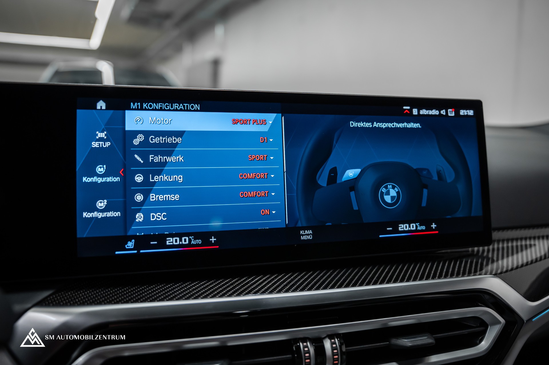 BMW M3 Competition xDrive Touring / Frozen White / Head-Up / 360° / Laserlight-image-33
