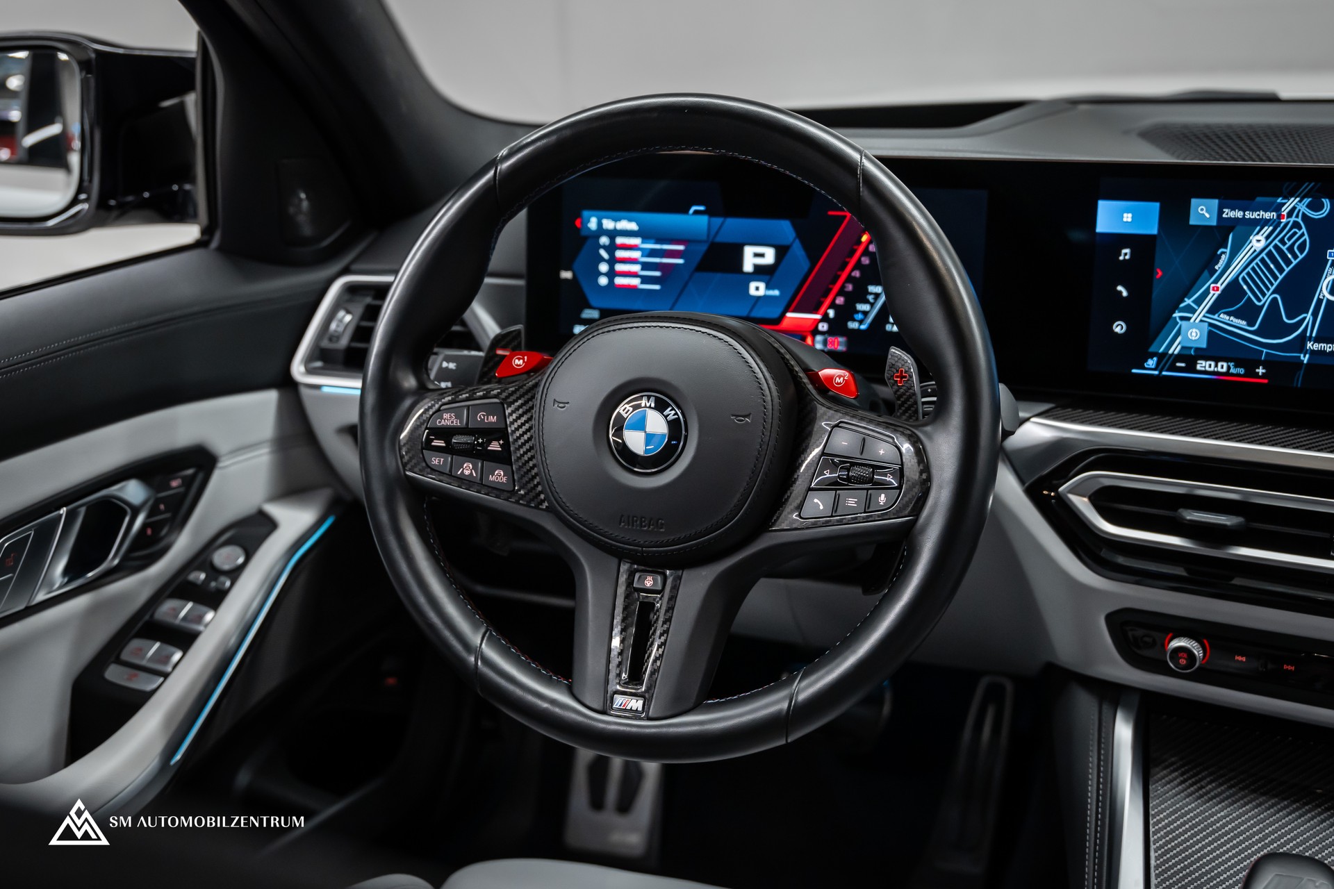 BMW M3 Competition xDrive Touring / Frozen White / Head-Up / 360° / Laserlight-image-16