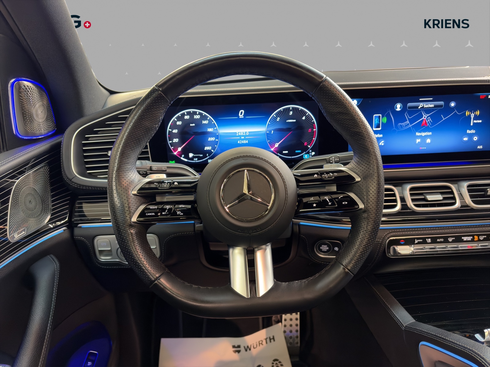 MERCEDES-BENZ GLS 450 d 4M - AMG / DISTRONIC / 360 Grad Kamera / Fondkomfort-Paket-image-9