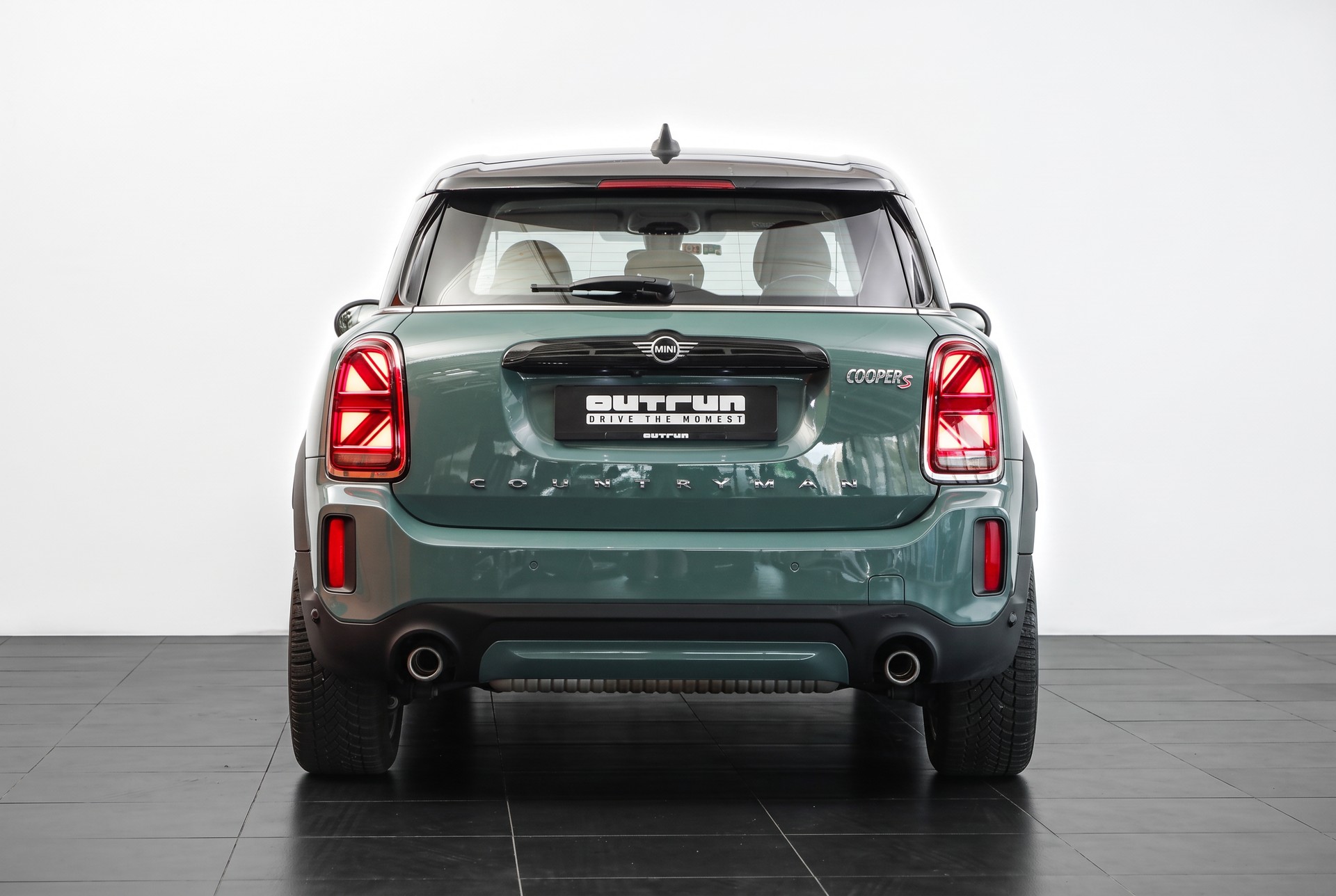 MINI Countryman Cooper S ALL4 Steptronic • Sage Green• Cuir Chester Malt Brown • Toit panoramique-image-2