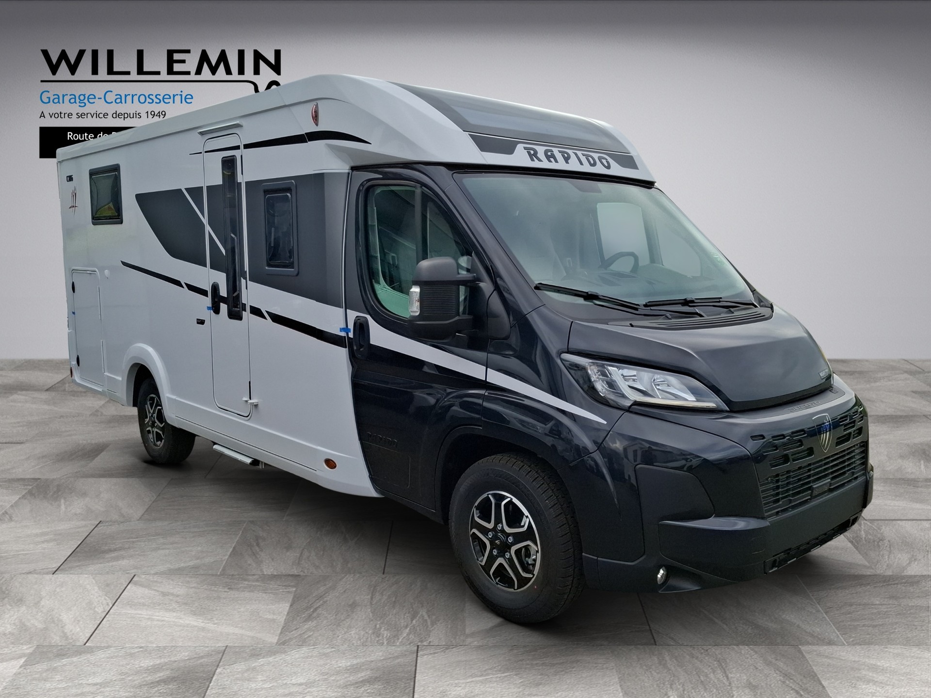 RAPIDO C86 Night Edition Automatique (Chauffage Diesel + Electricité)-image-0
