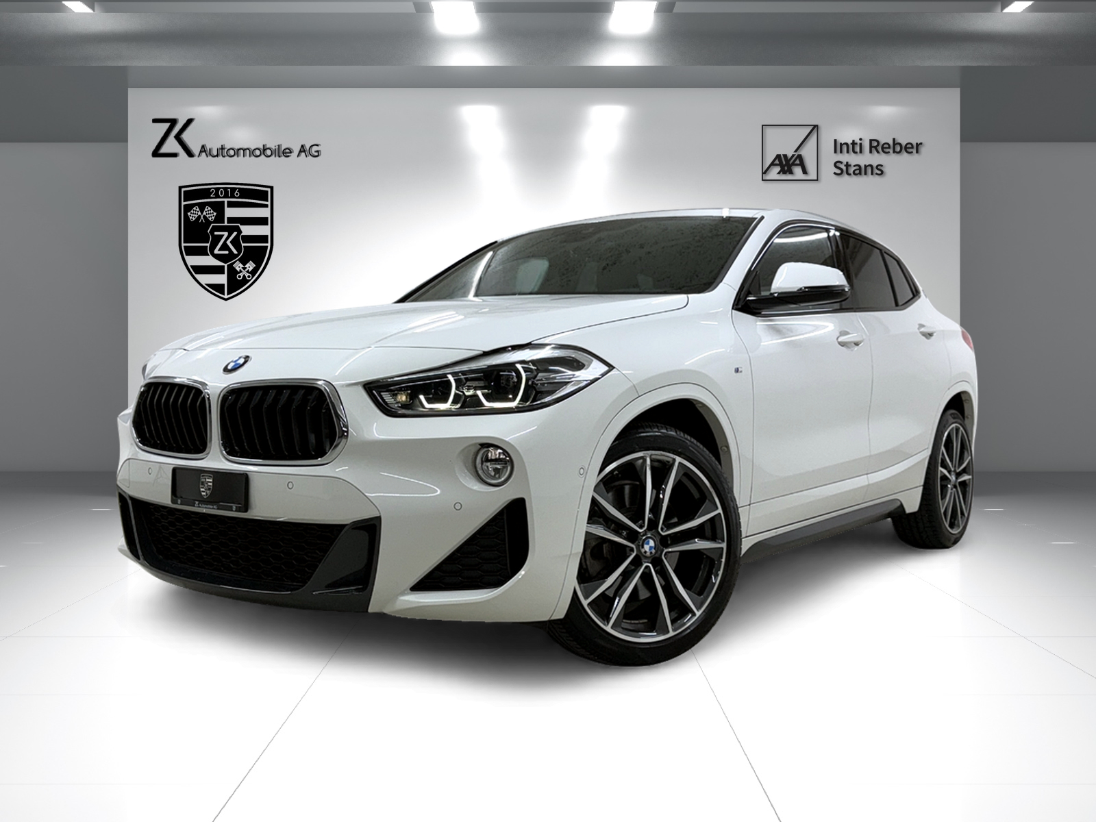 BMW X2 xDrive 20d M Sport 190PS ALPINWEISS Steptronic | Leder | RF-Kamera | H&K Soundsystem | Komfortzugang |-image-0