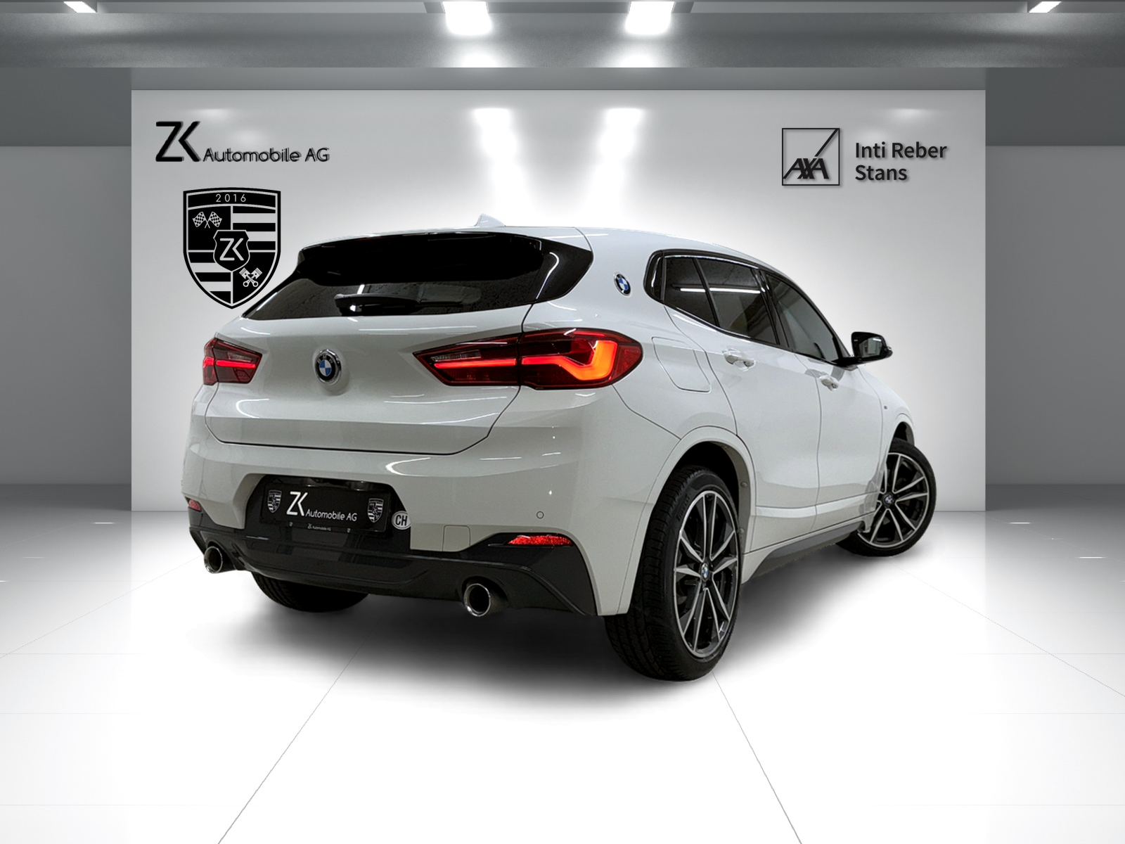 BMW X2 xDrive 20d M Sport 190PS ALPINWEISS Steptronic | Leder | RF-Kamera | H&K Soundsystem | Komfortzugang |-image-1