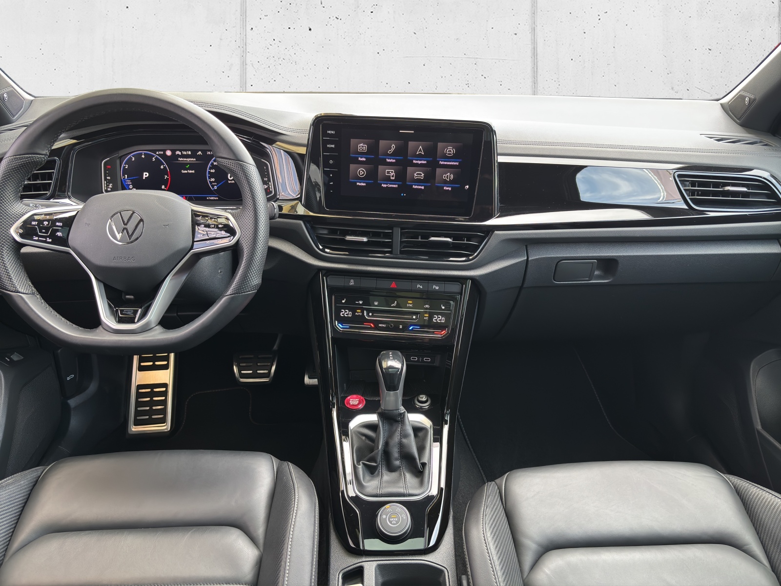 VW T-Roc 2.0 TSI R-Line DSG 4Motion mit AHK, Standheizung, Leder mit Memory-image-11