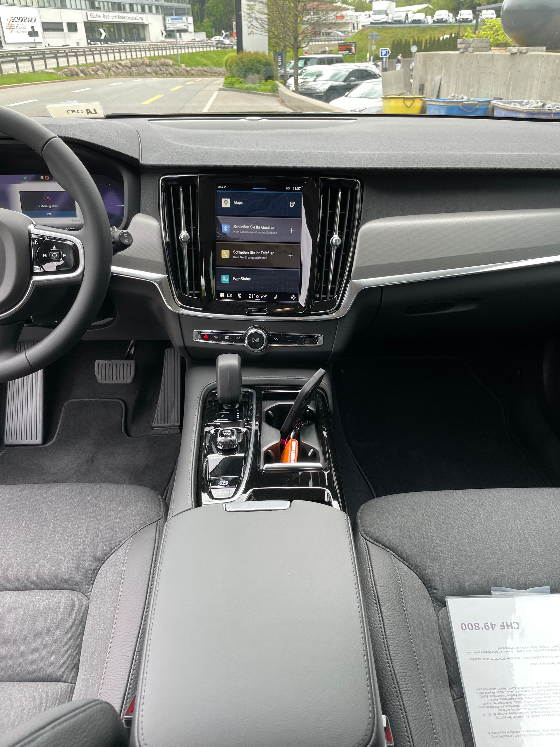 VOLVO V90 T6 eAWD Plug in Hybrid Core Geartronic-image-13