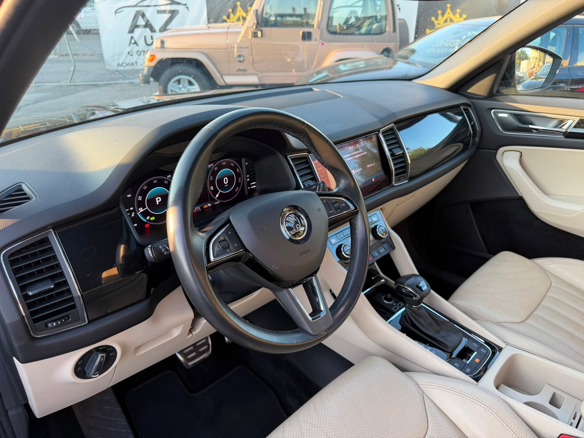 SKODA Kodiaq 2.0 TSI 4x4 L&K garantie 2 ans FULL OPTIONS 🇨🇭-image-12