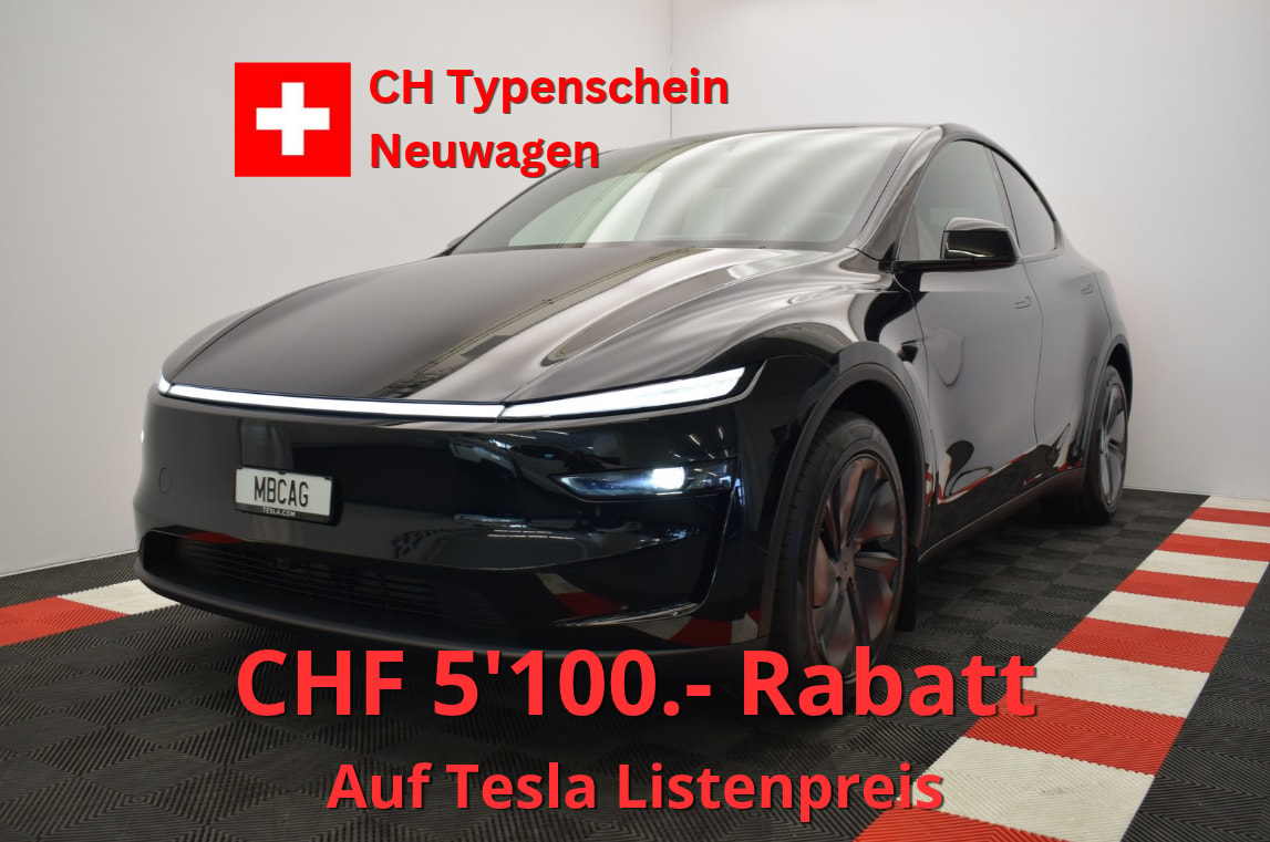 TESLA Model Y Long Range Premium AWD, Neuwagen, CH Typenschein, "Diamond black"-image-0