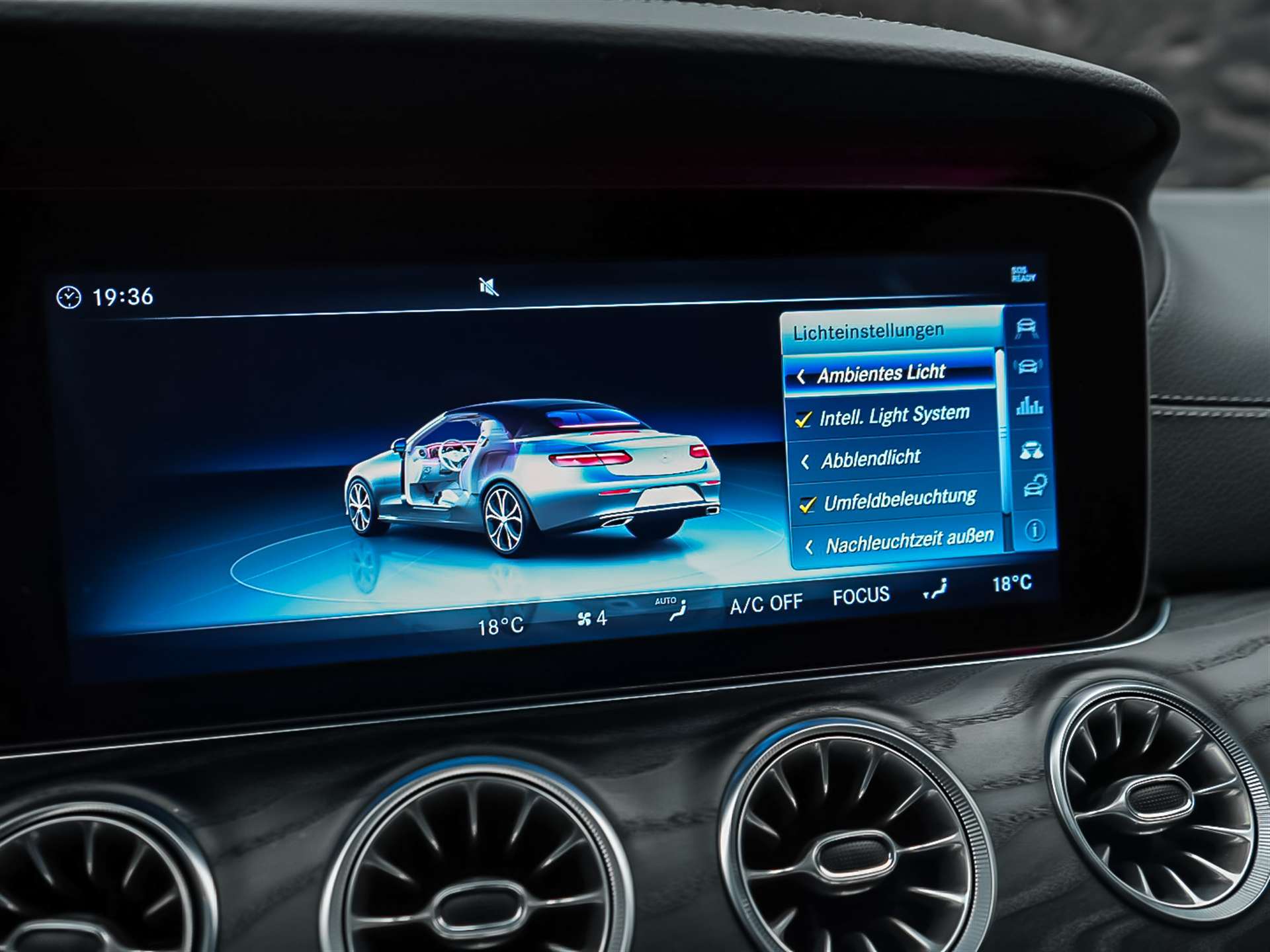 MERCEDES-BENZ E 400 Cabriolet AMG Line 4 Matic 9G-Tronic *Sitzkühlung*Burmester*Head-Up*-image-41