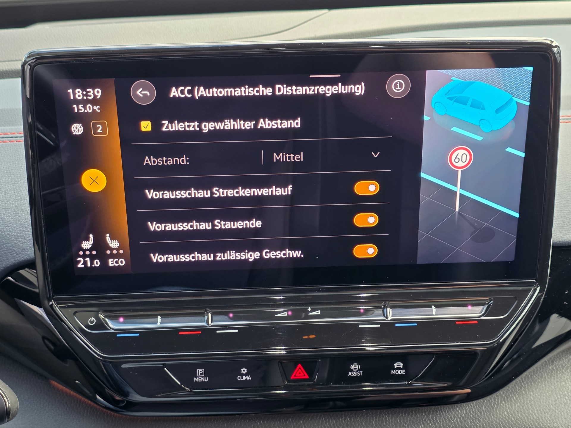 VW ID.5 GTX 77 kWh 4Motion ** BATTERIEZERTIFIKAT - EL.ANHÄNGERKUPPL. -HEAD UP DISPLAY -PANORAMA -ASSIS.PAKET -GARANTIE BIS 07.2029-image-15