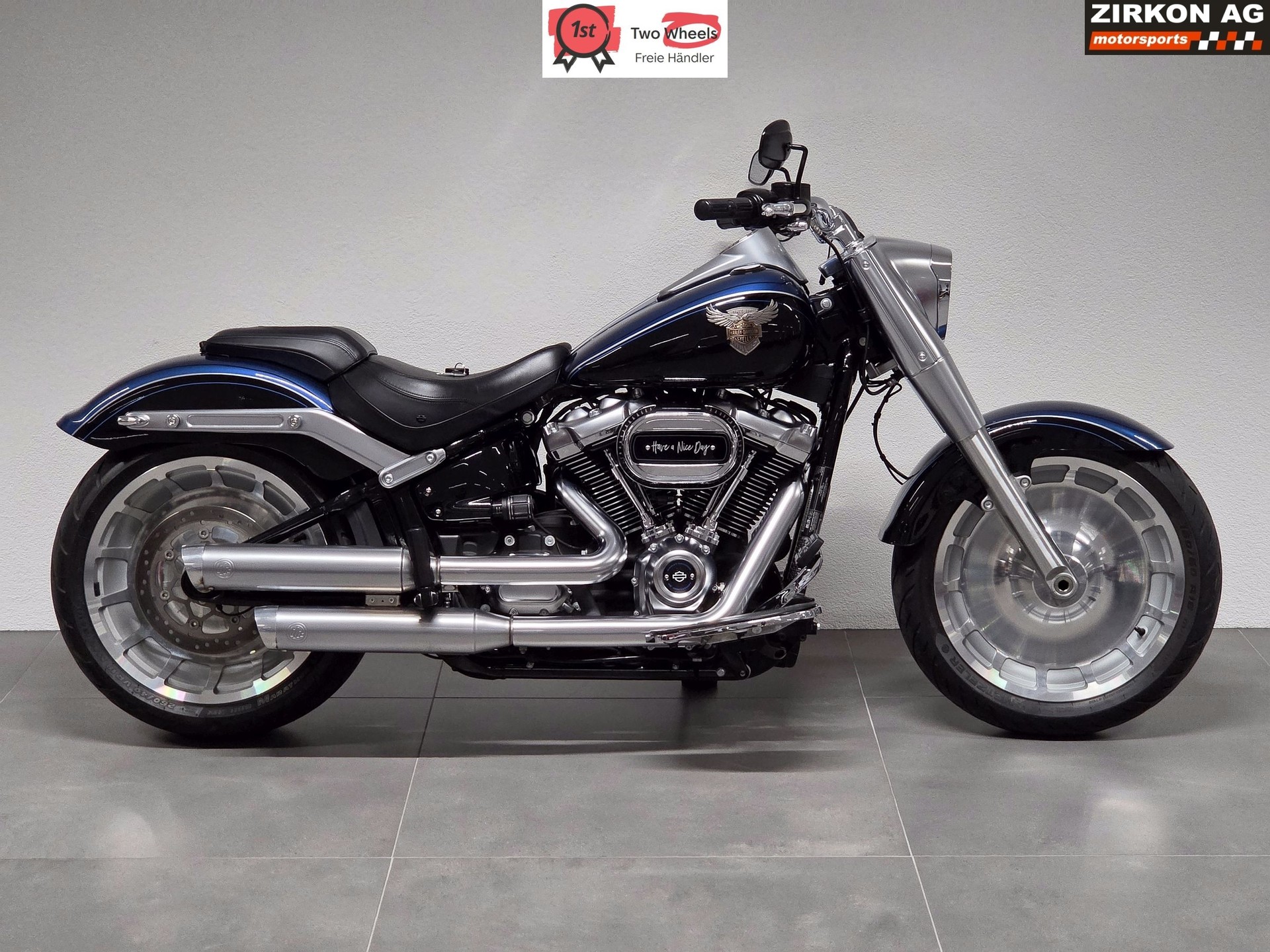 HARLEY-DAVIDSON FLFBS Fat Boy 114 ABS Anniversary Edition | Kess Tech