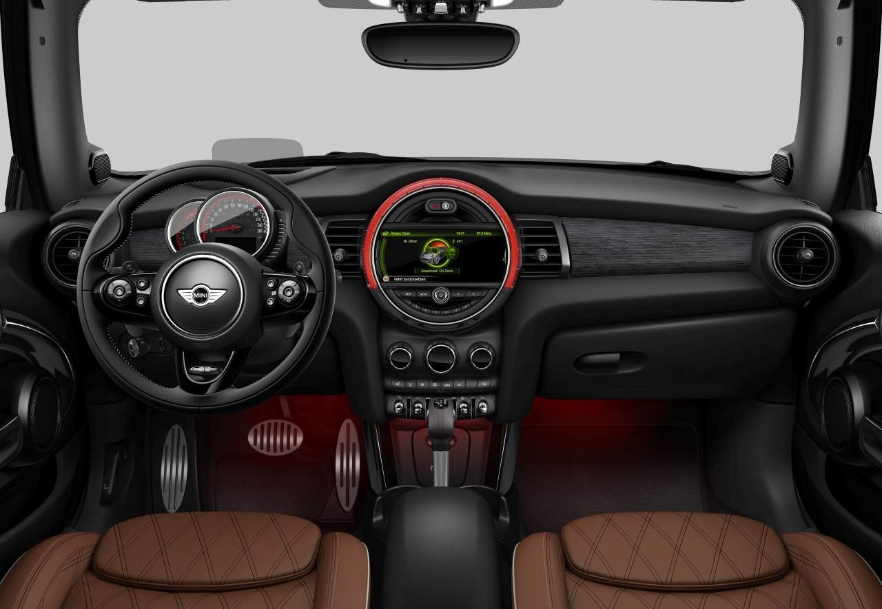 MINI Cooper John Cooper Works Cabriolet Steptronic– Sport-Automatik – Harman/Kardon – HUD – Navi – Leder-image-1