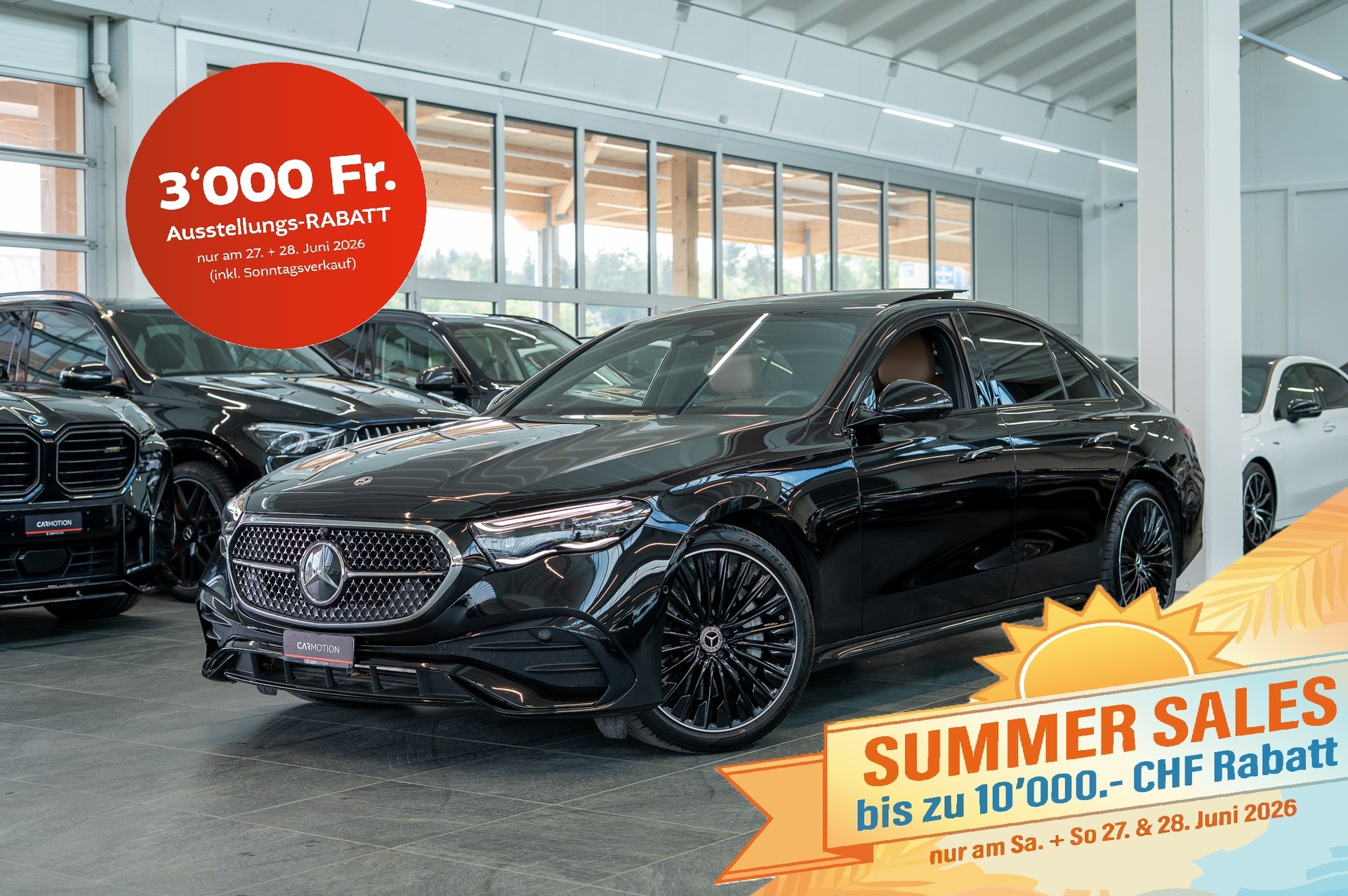MERCEDES-BENZ E 450 d AMG Line 4matic / Hyperscreen / Panorama / 360°Kamera