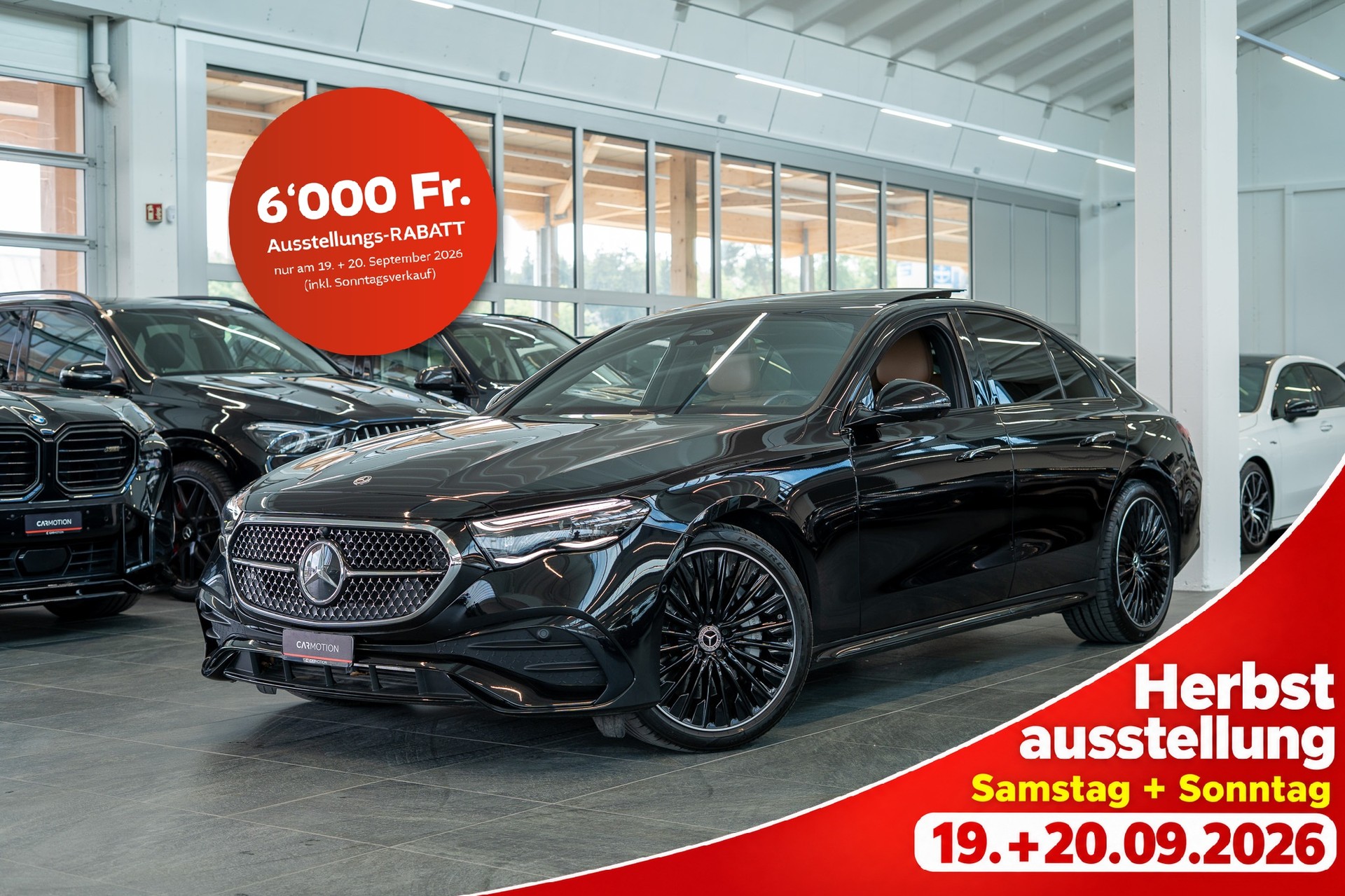 MERCEDES-BENZ E 450 d AMG Line 4matic / Hyperscreen / Panorama / 360°Kamera