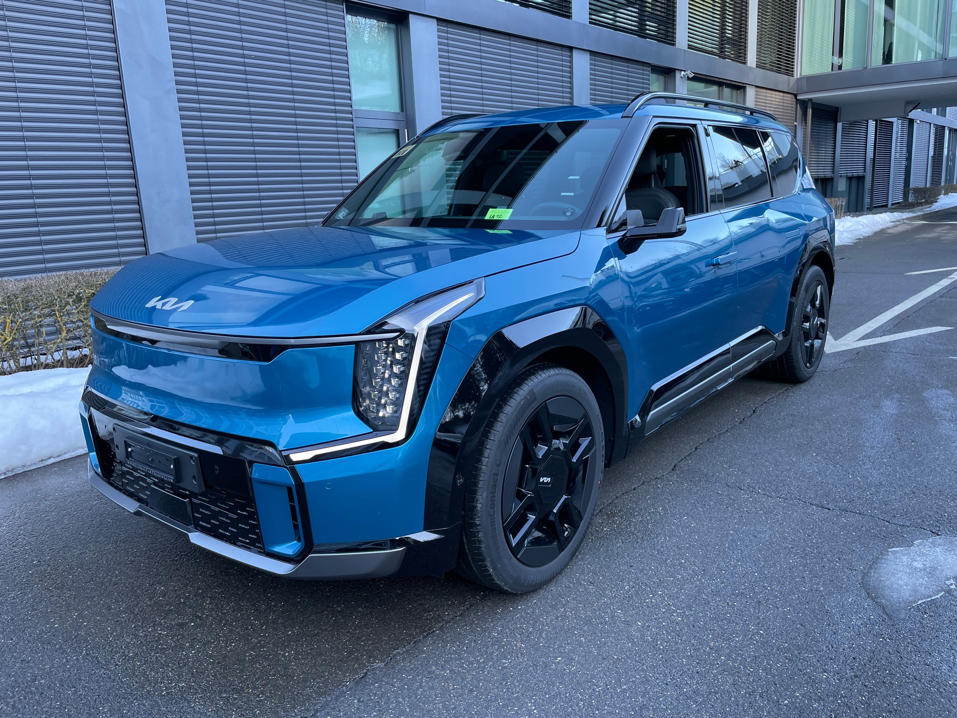 KIA EV9 99,8 kWh GT-Line 4x4 mit Panoramadach, 7-Sitzer, Digitale Spiegel-image-0
