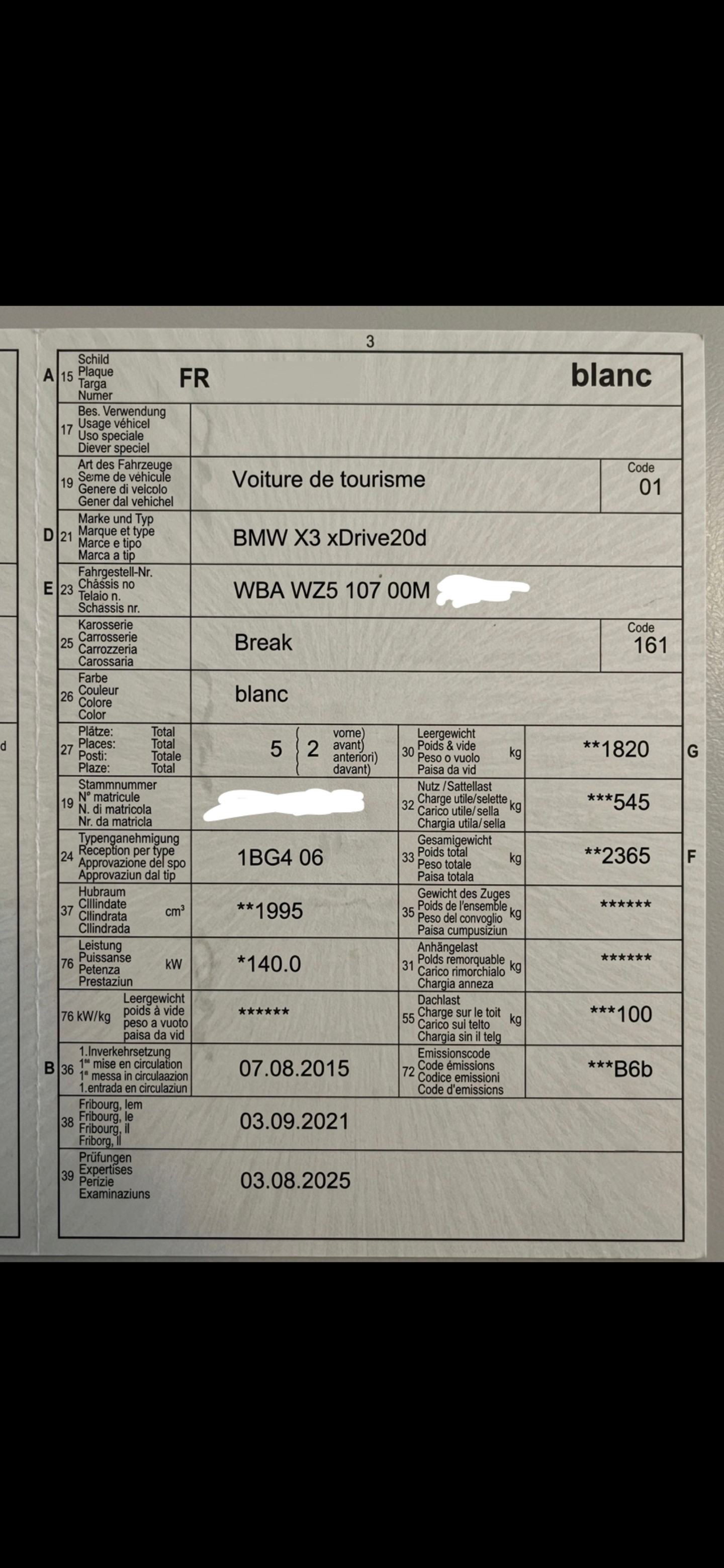 BMW BMW F25 X3 - xdrive Auto - Pack M - Give me prices ! !-image-5