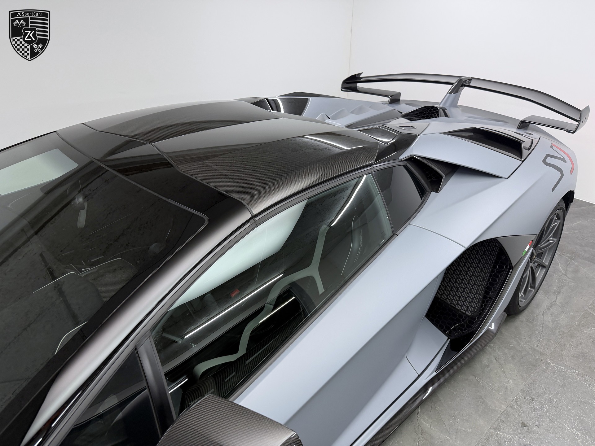 LAMBORGHINI Aventador LP770-4 SVJ Grigio Acheso Matt Roadster ISR ( 1 di 800 )-image-4