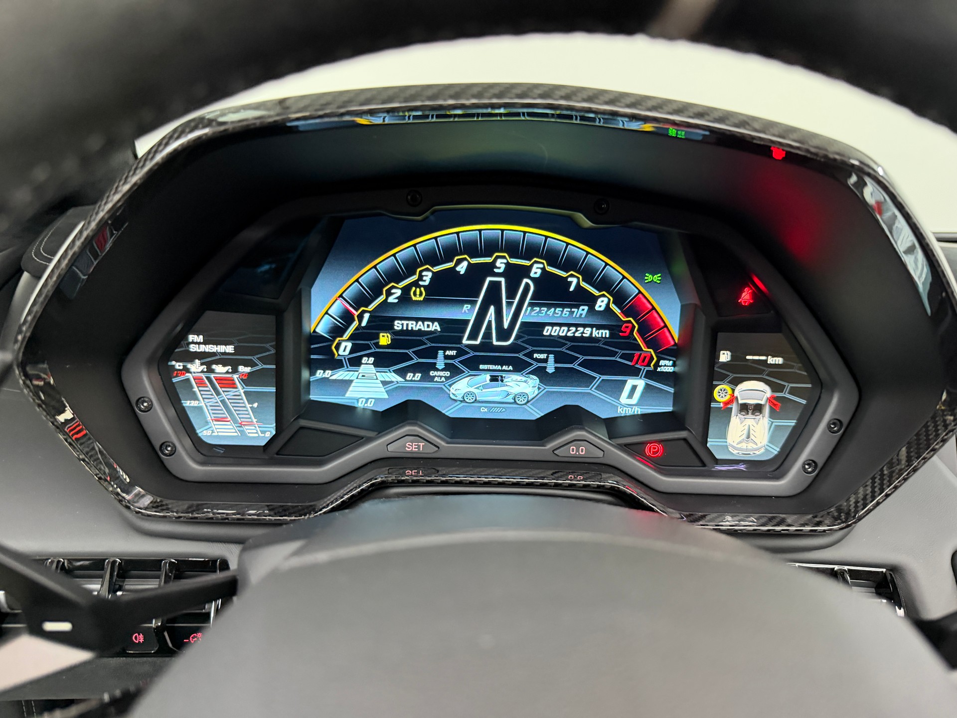 LAMBORGHINI Aventador LP770-4 SVJ Grigio Acheso Matt Roadster ISR ( 1 di 800 )-image-18