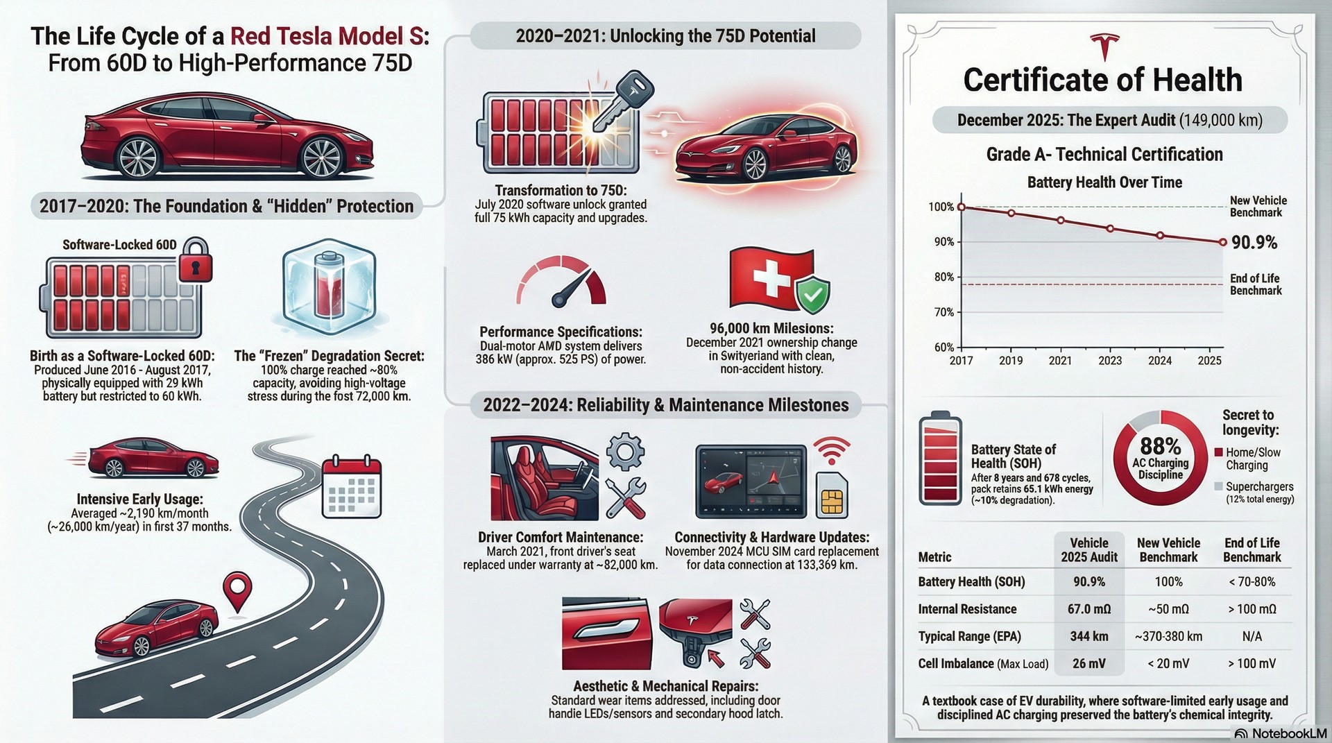 TESLA Model S 75 D - FSD - Premium connexion, ...-image-1