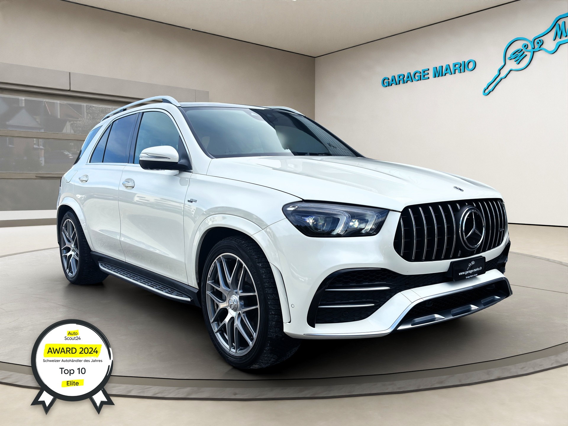 MERCEDES-BENZ GLE❗53 AMG❗4Matic+ 9G-Speedshift ✅CH-Fahrzeug & Frisch ab Service✅-image-0