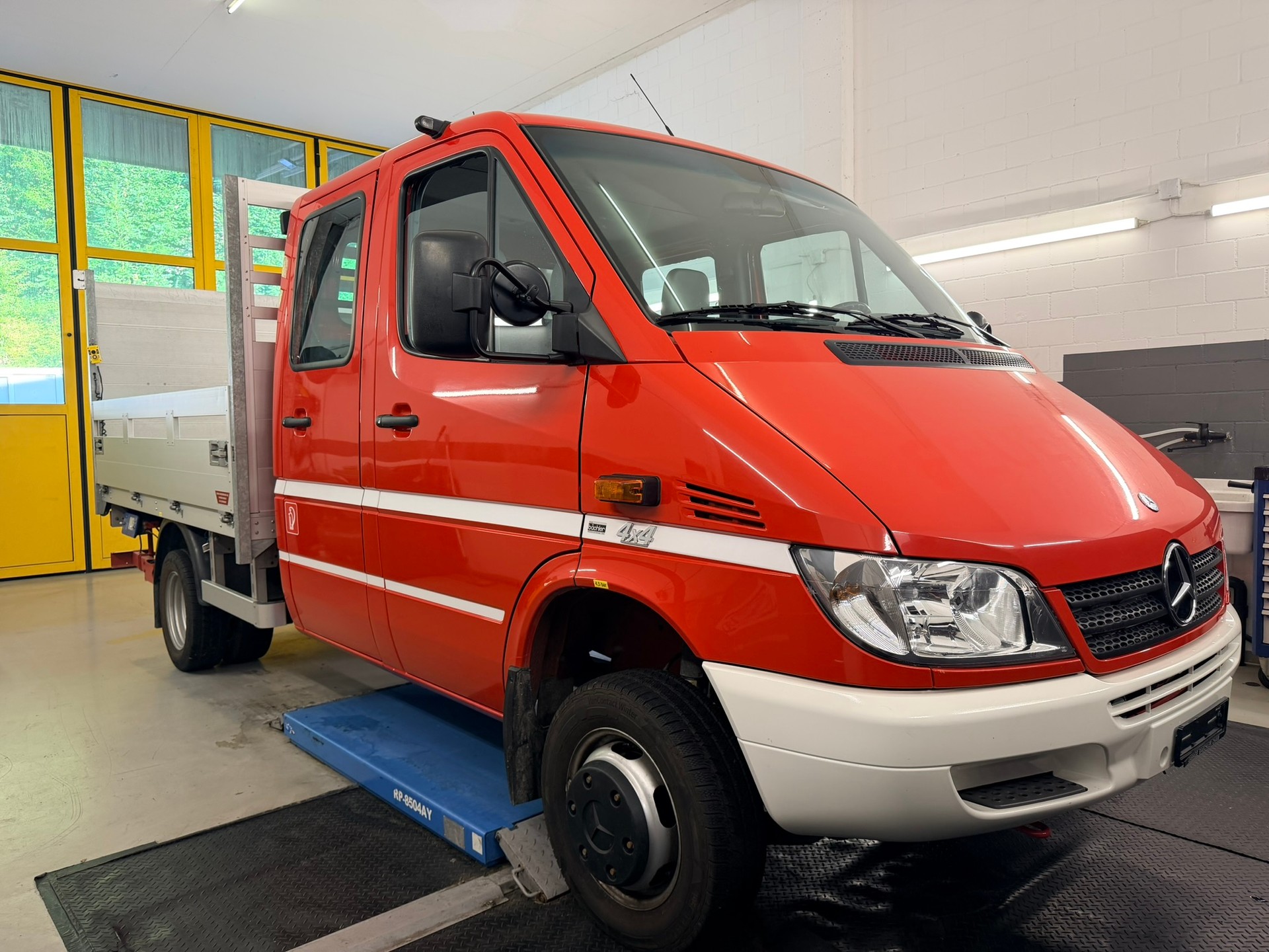 MERCEDES-BENZ Sprinter 416 CDI Duo 4X4 FEUERWEHR-image-3