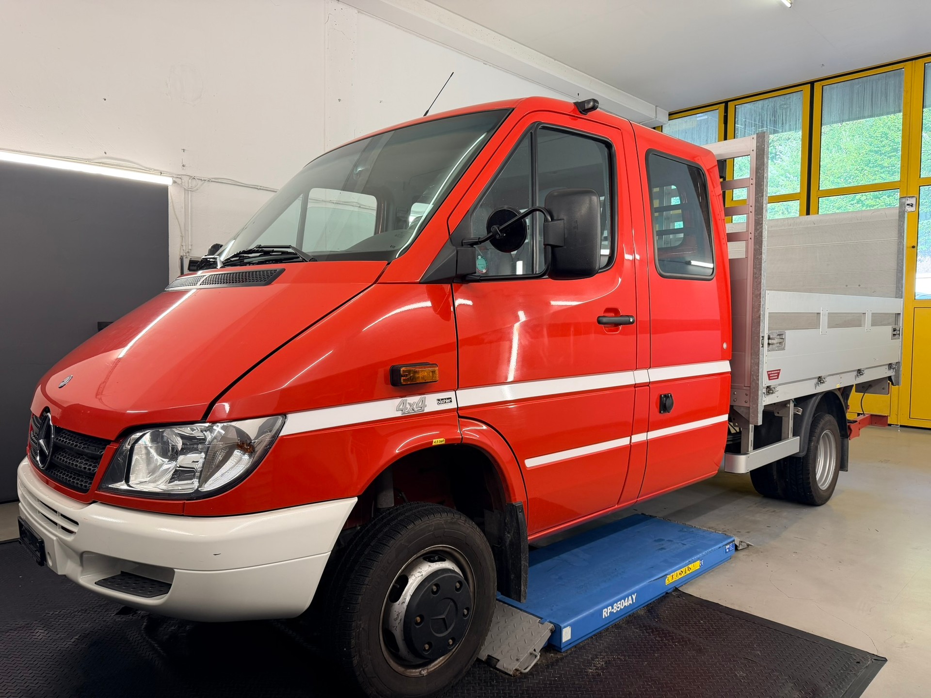 MERCEDES-BENZ Sprinter 416 CDI Duo 4X4 FEUERWEHR-image-0
