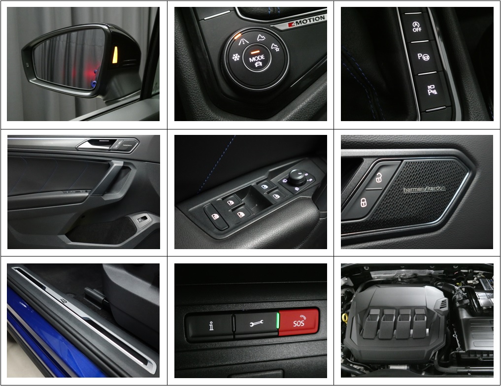 VW Tiguan 2.0TSI R Performance 4M DSG - Black Style - Panorama - Leder - Harman/Kardon - Head-Up - AHK - 360° Kamera - 320 PS-image-17