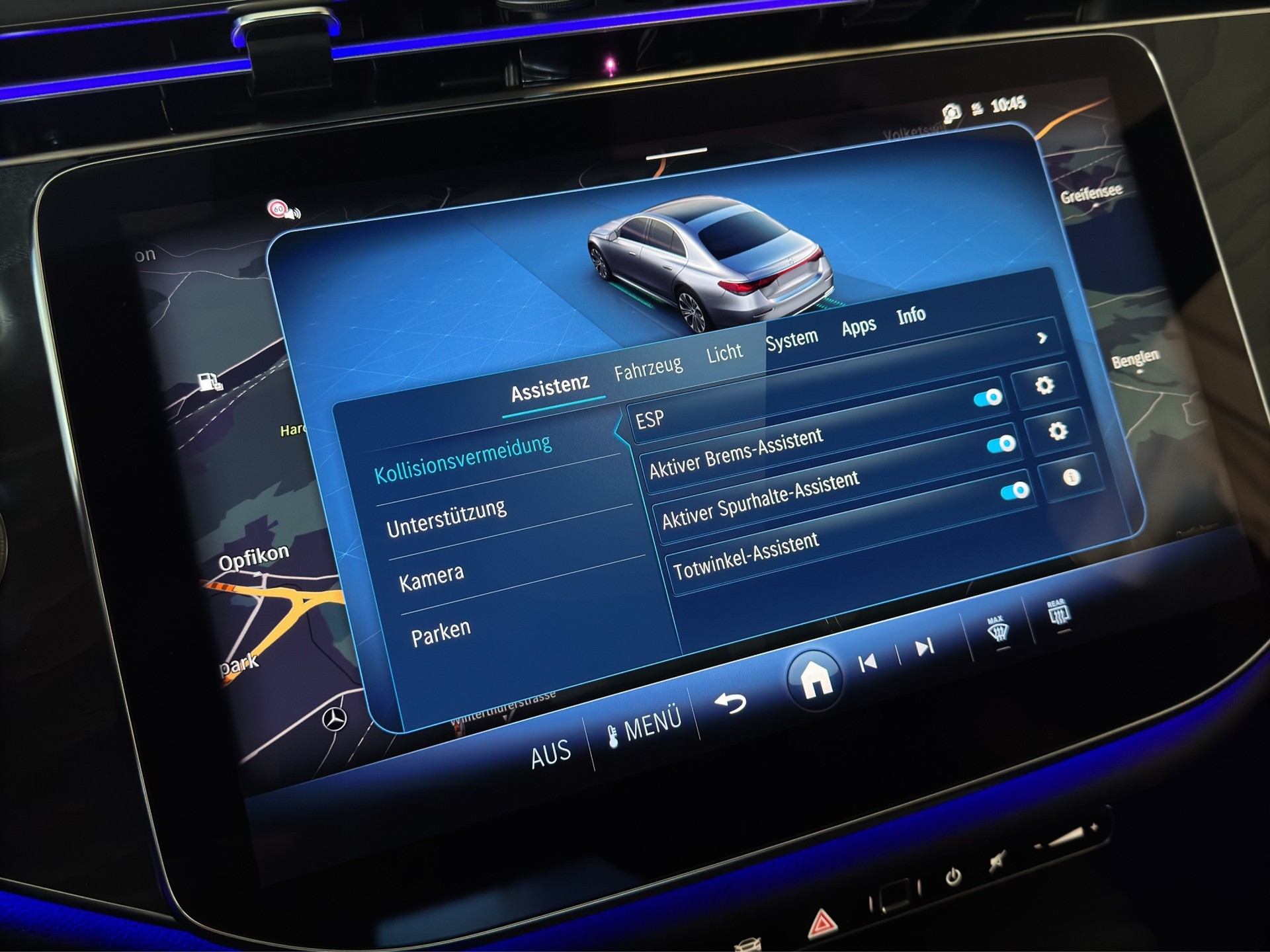 MERCEDES-BENZ E 200 9G-Tronic AMG Line "Night Star-Pano-360°-Luftfederung"-image-20