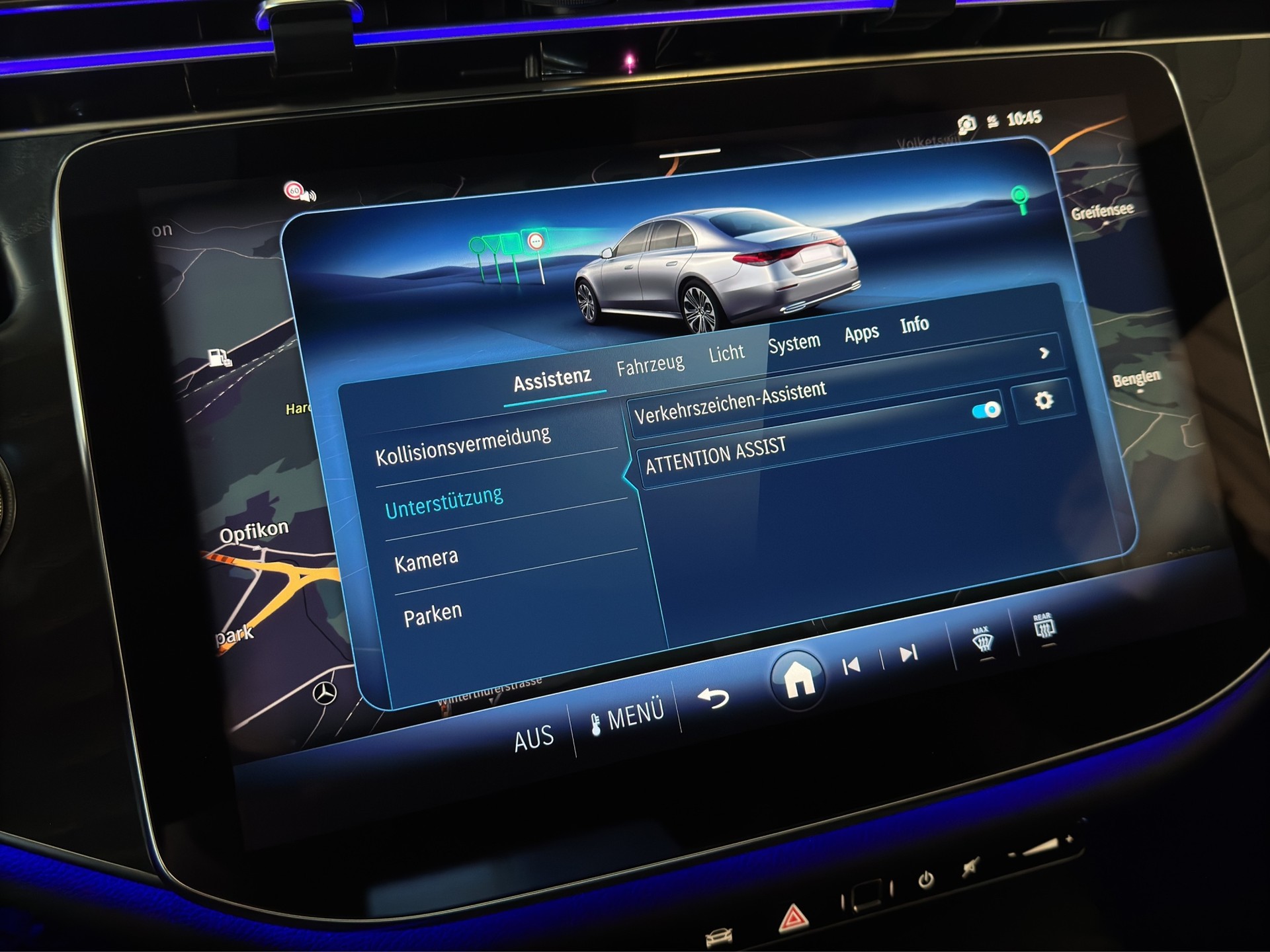 MERCEDES-BENZ E 200 9G-Tronic AMG Line "Night Star-Pano-360°-Luftfederung"-image-21