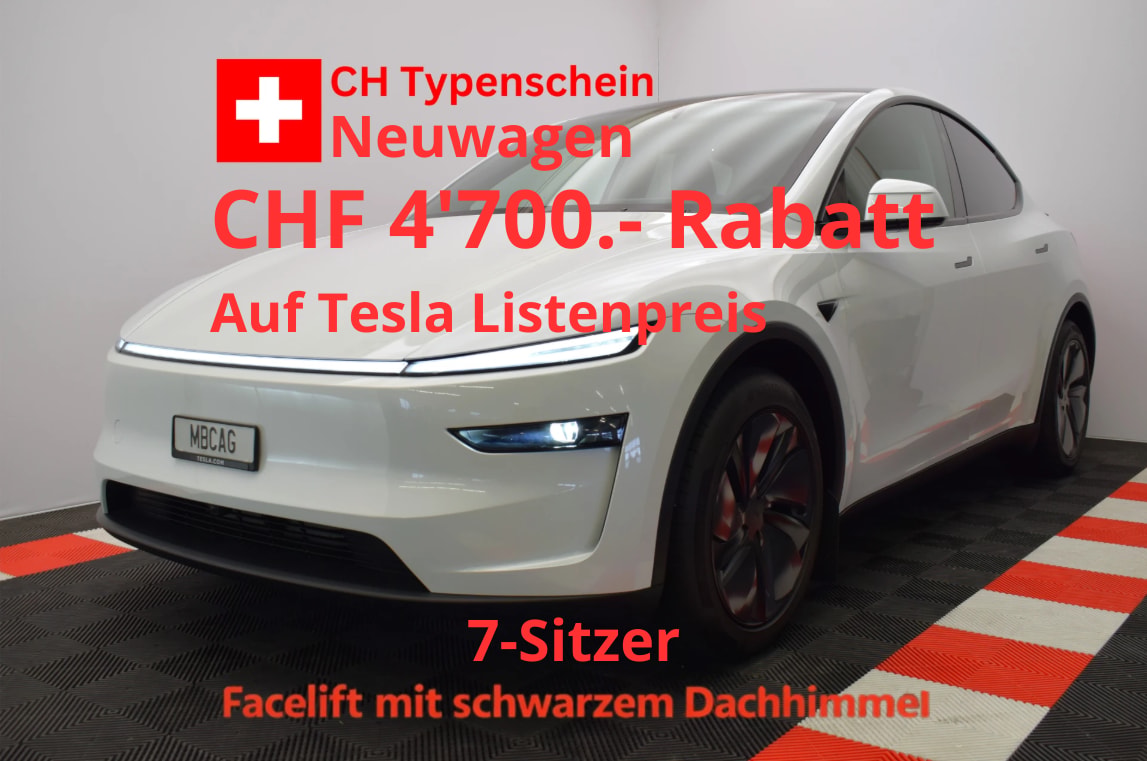 TESLA Model Y Premium Long Range AWD, 7 Sitzer, Made in Berlin