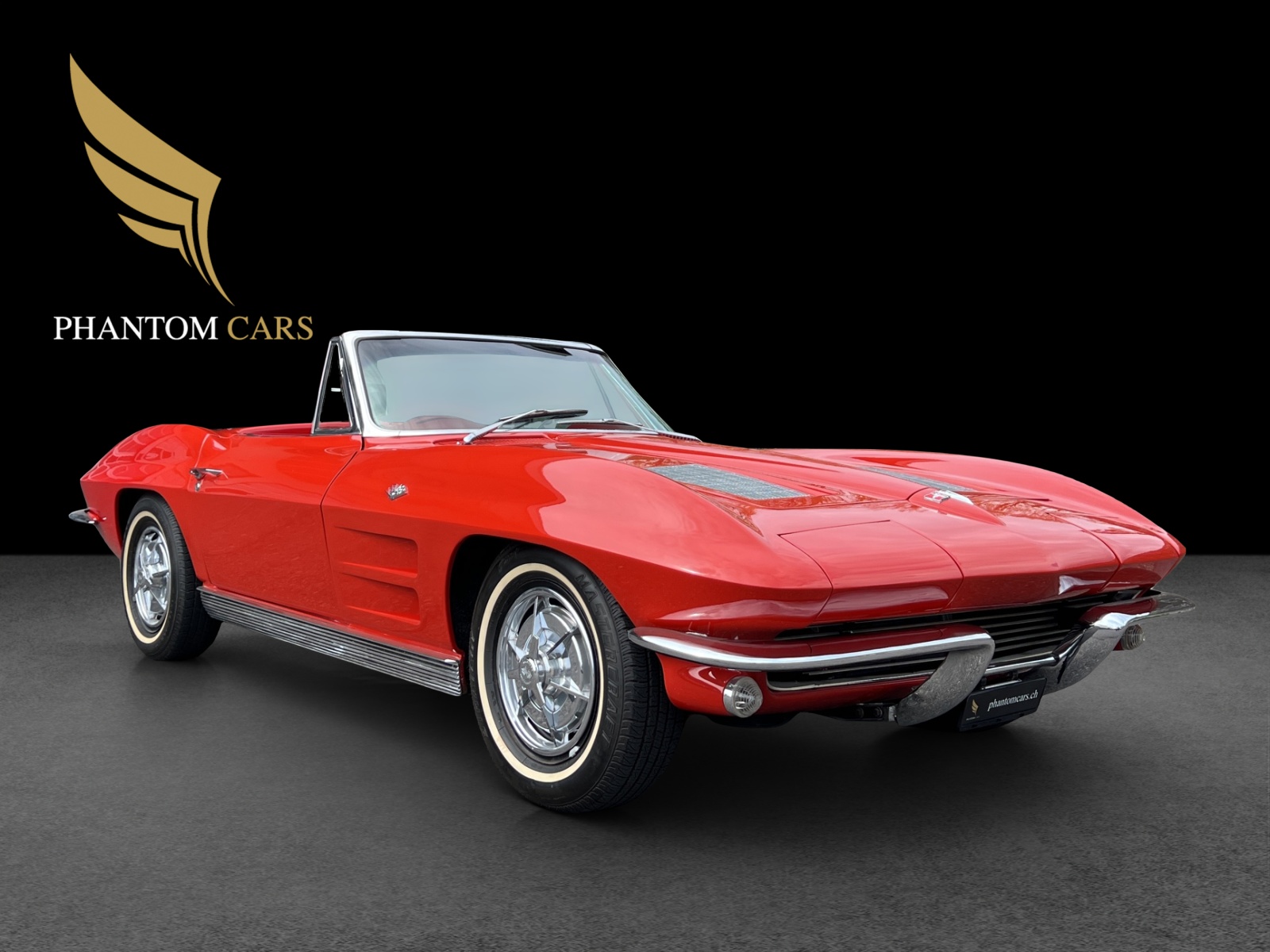 CHEVROLET Corvette C2 Sting Ray Convertible 327 VETERAN-showroom-element-2