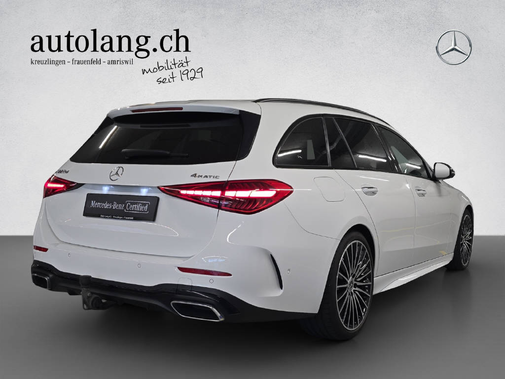 MERCEDES-BENZ C 220 d AMG Line 4Matic Swiss Star T-Modell-image-3