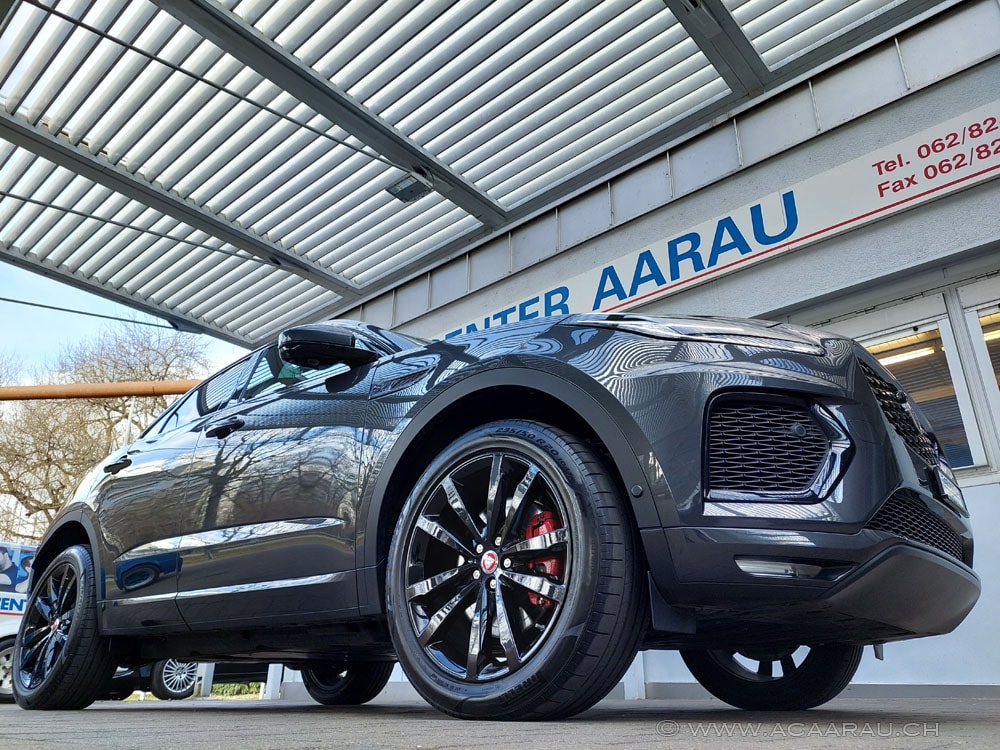 JAGUAR E-Pace 1.5 P300e R-Dynamic AWD HSE / Video : https://youtu.be/Iq_MVGWVXyE / Bilder : https://youtu.be/w_55yssFC3c-image-1