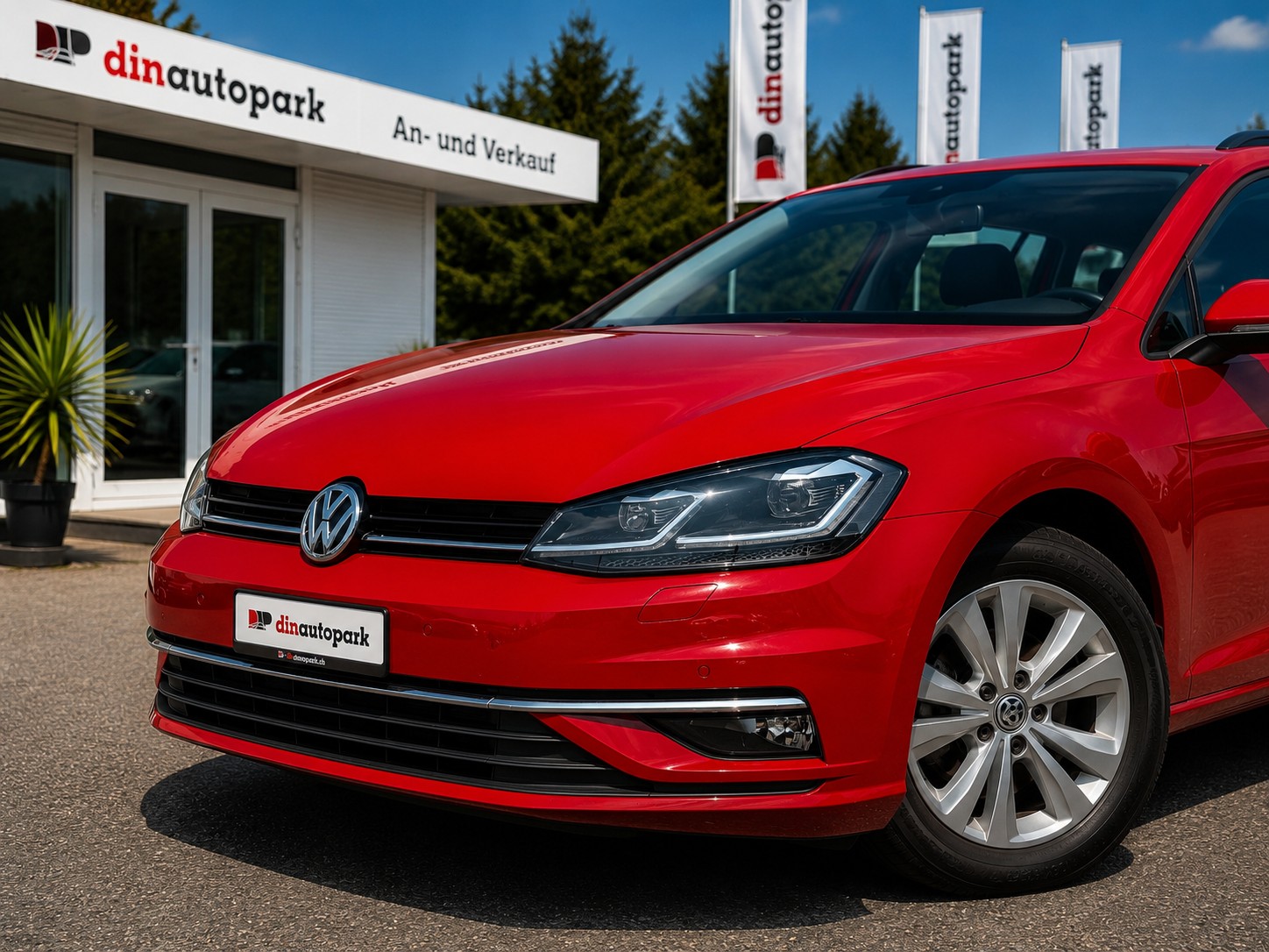 VW Golf Variant 2.0 TDI Comfortline DSG * CH-Fahrzeug * Frisch ab MFK * inkl. 1 Jahr Garantie *-image-1