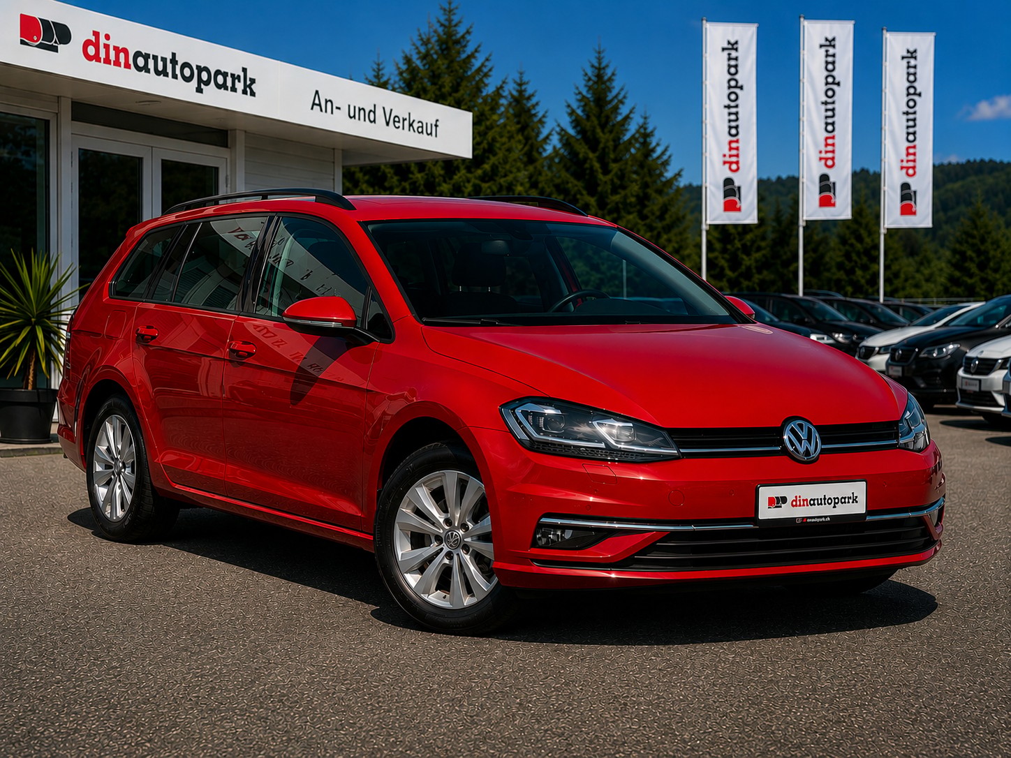 VW Golf Variant 2.0 TDI Comfortline DSG * CH-Fahrzeug * Frisch ab MFK * inkl. 1 Jahr Garantie *-image-2