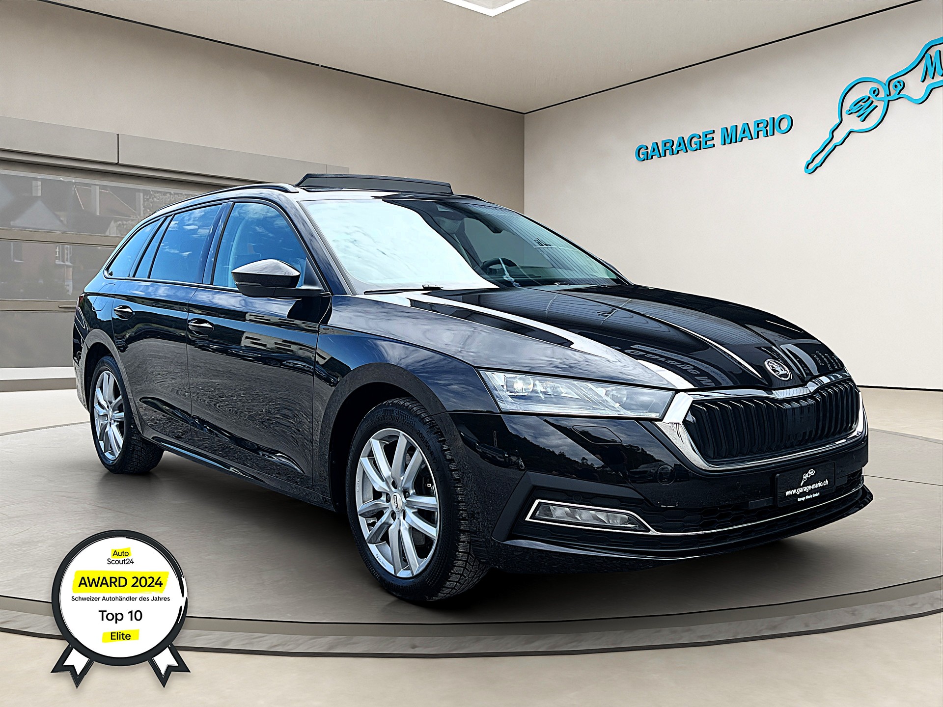 SKODA Octavia Combi❗TOP-AUSSTATTUNG❗2.0 TSI Style DSG 4x4 ✅CH-Fahrzeug & Frisch ab Service und 8-fach bereift auf ALU✅-image-0
