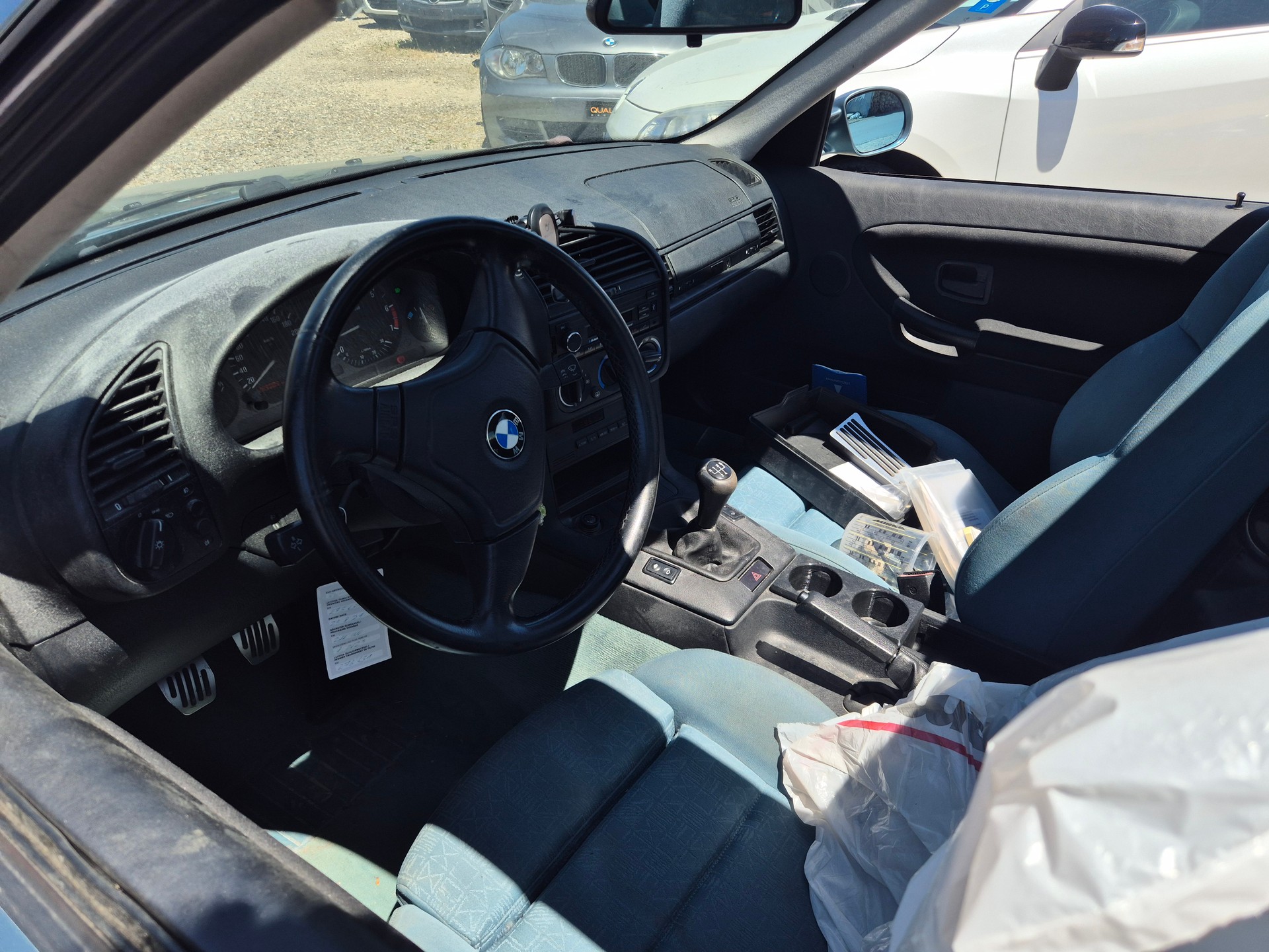 BMW 316 E36 Limousine Schalter Schiebedach moreo grün-image-6