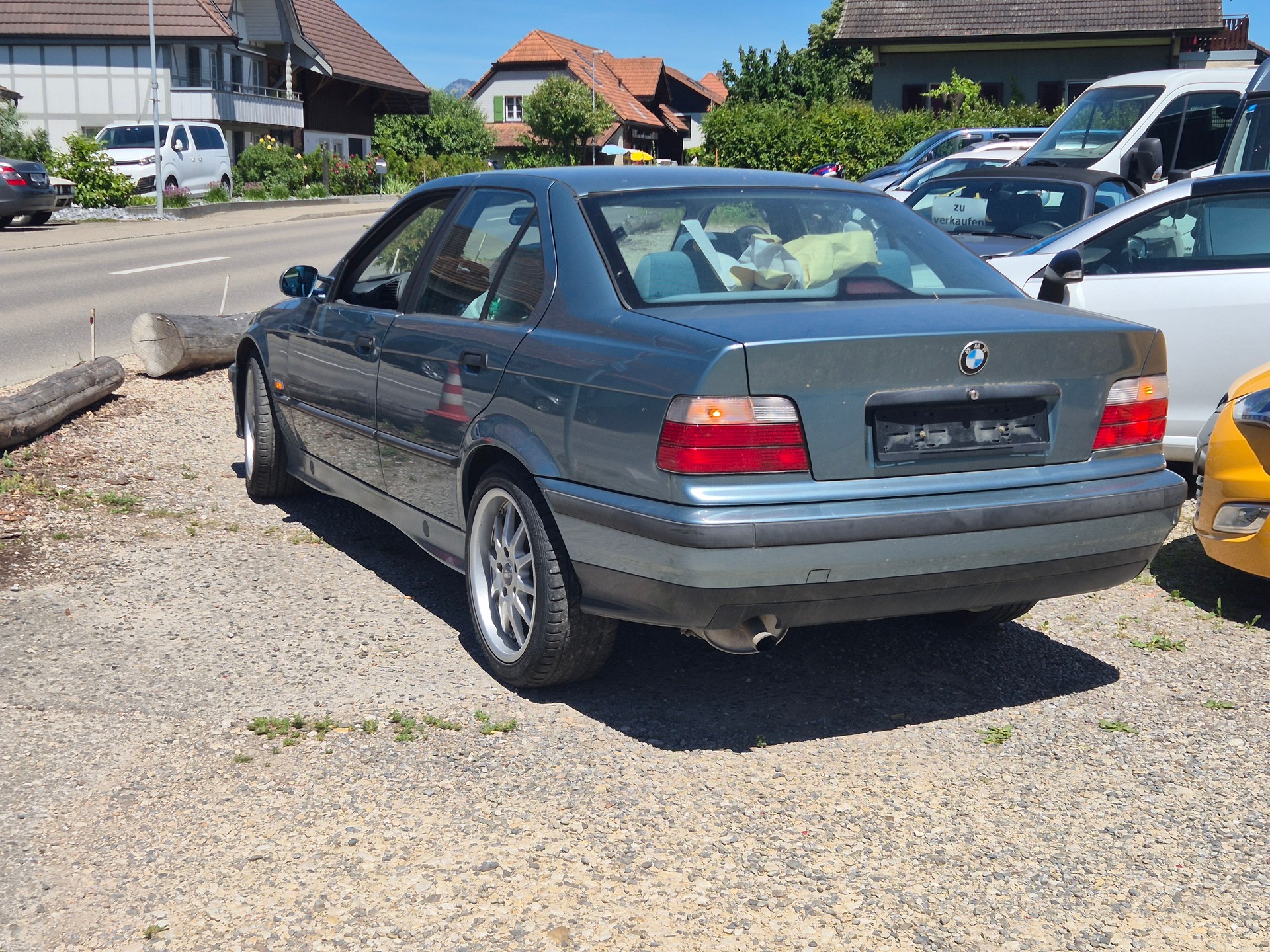 BMW 316 E36 Limousine Schalter Schiebedach moreo grün-image-3