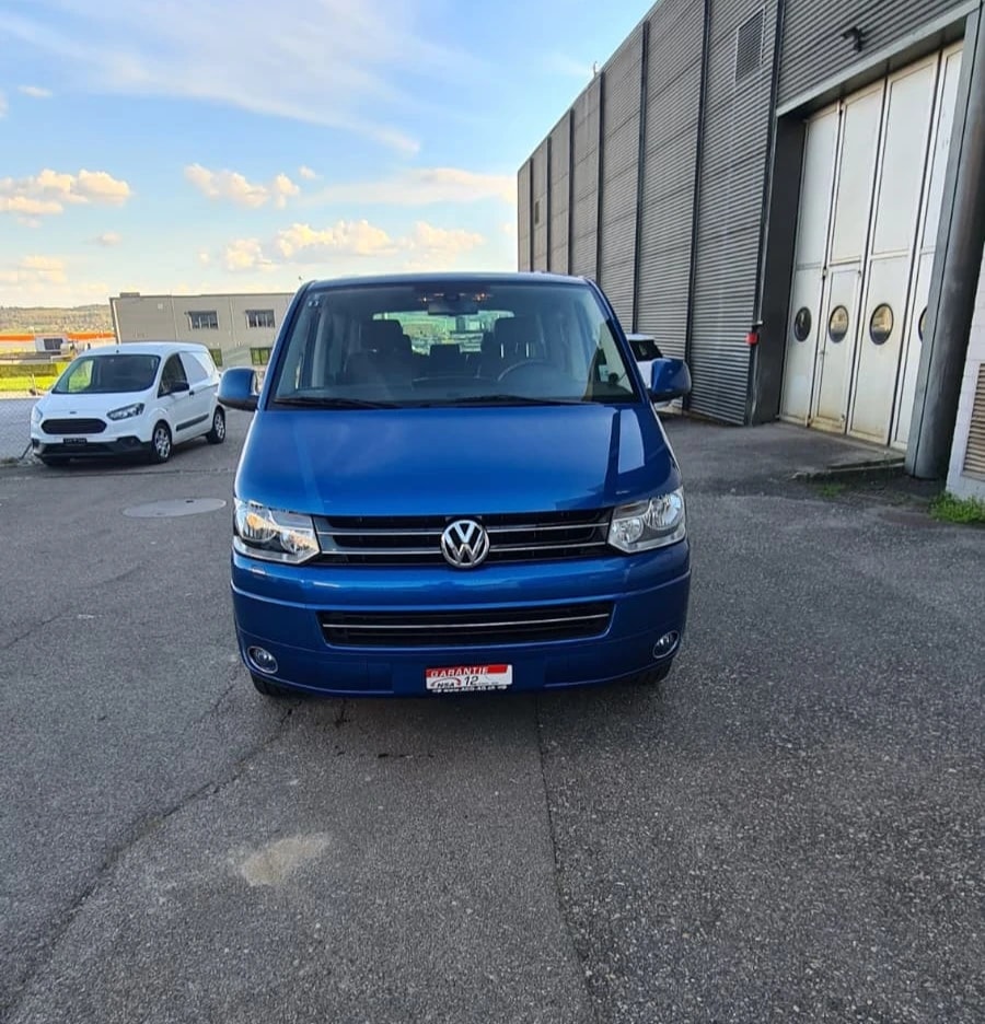 VW T5 Multivan 2.0 Bi-TDI CR Highline 4Motion DSG ** 180 PS ** Voll-Leder ** 7-Plätzer ** Gr-Navi ** RF-Kamera ** Anh-Kupplung **-image-1
