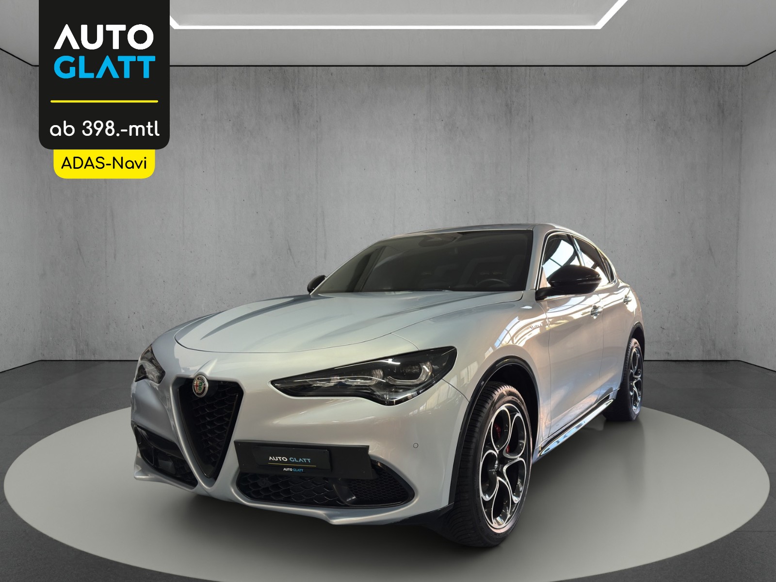 ALFA ROMEO Stelvio 2.0 Veloce Pack Premium Q4 AT8 "Volleder-Harman Kardon-ADAS Plus"-image-0