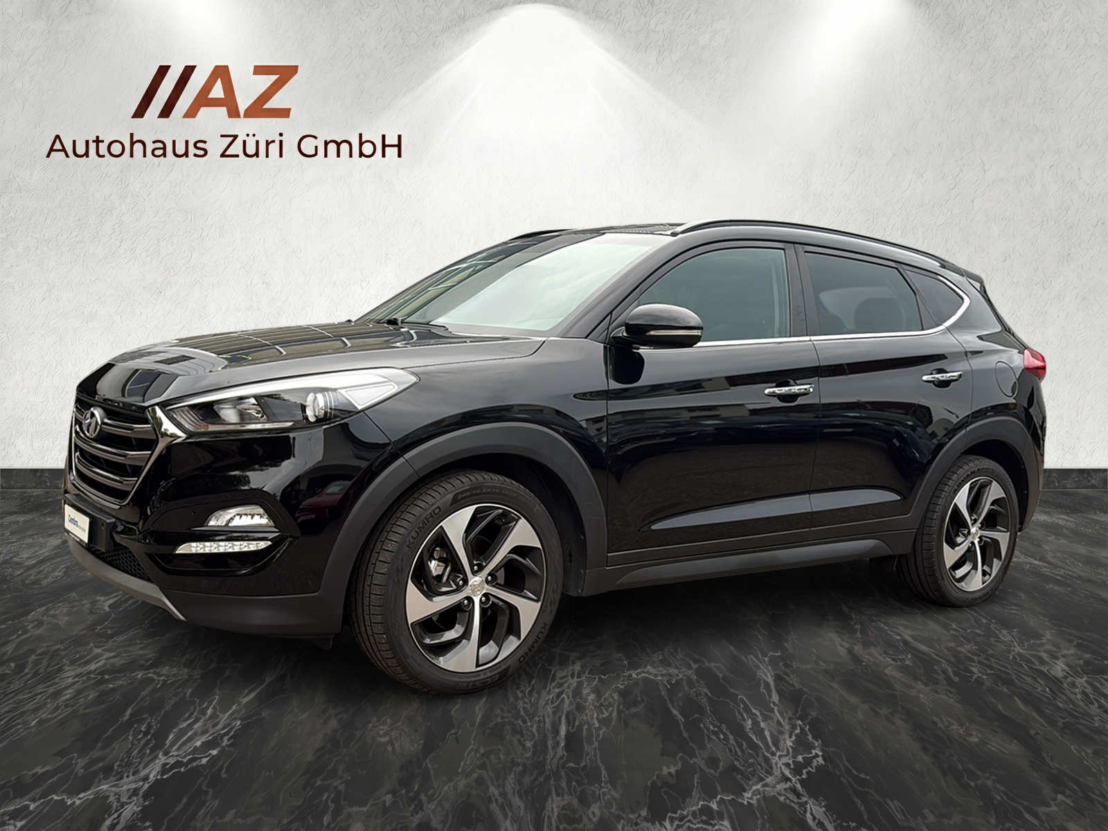 HYUNDAI Tucson 2.0 CRDI Vertex 4WD Automatic | Panorama-Glasdach | 1. Hand | 8-fach | Sitzheizung | Lenkradheizung |-image-0