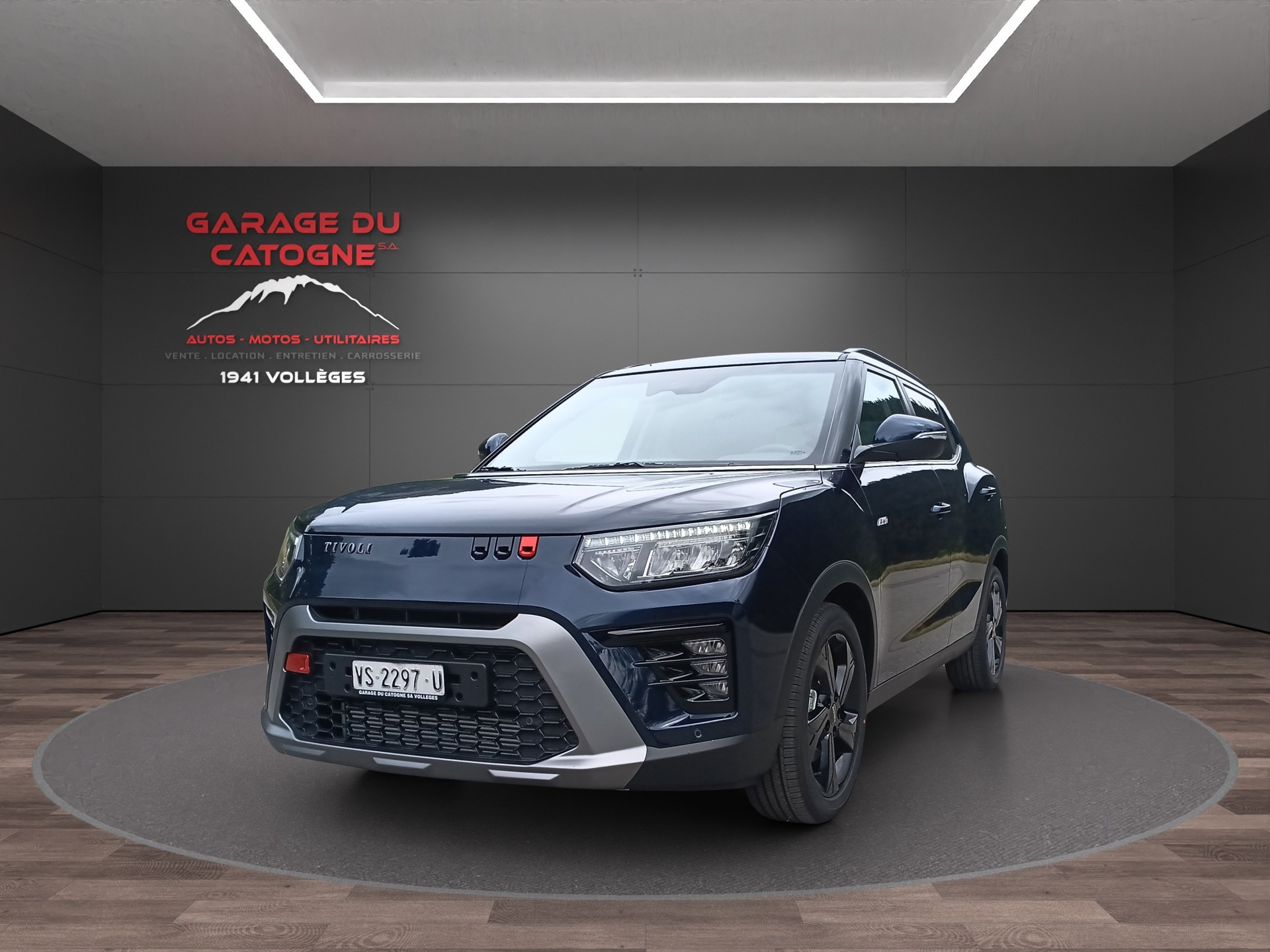 KGM-SsangYong Platinium Edition-showroom-element-1