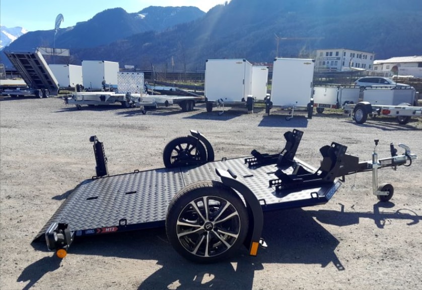 LORRIES MT2 750kg Black Edition Motorradanhänger absenkbar Modelljahr 2026-image-3